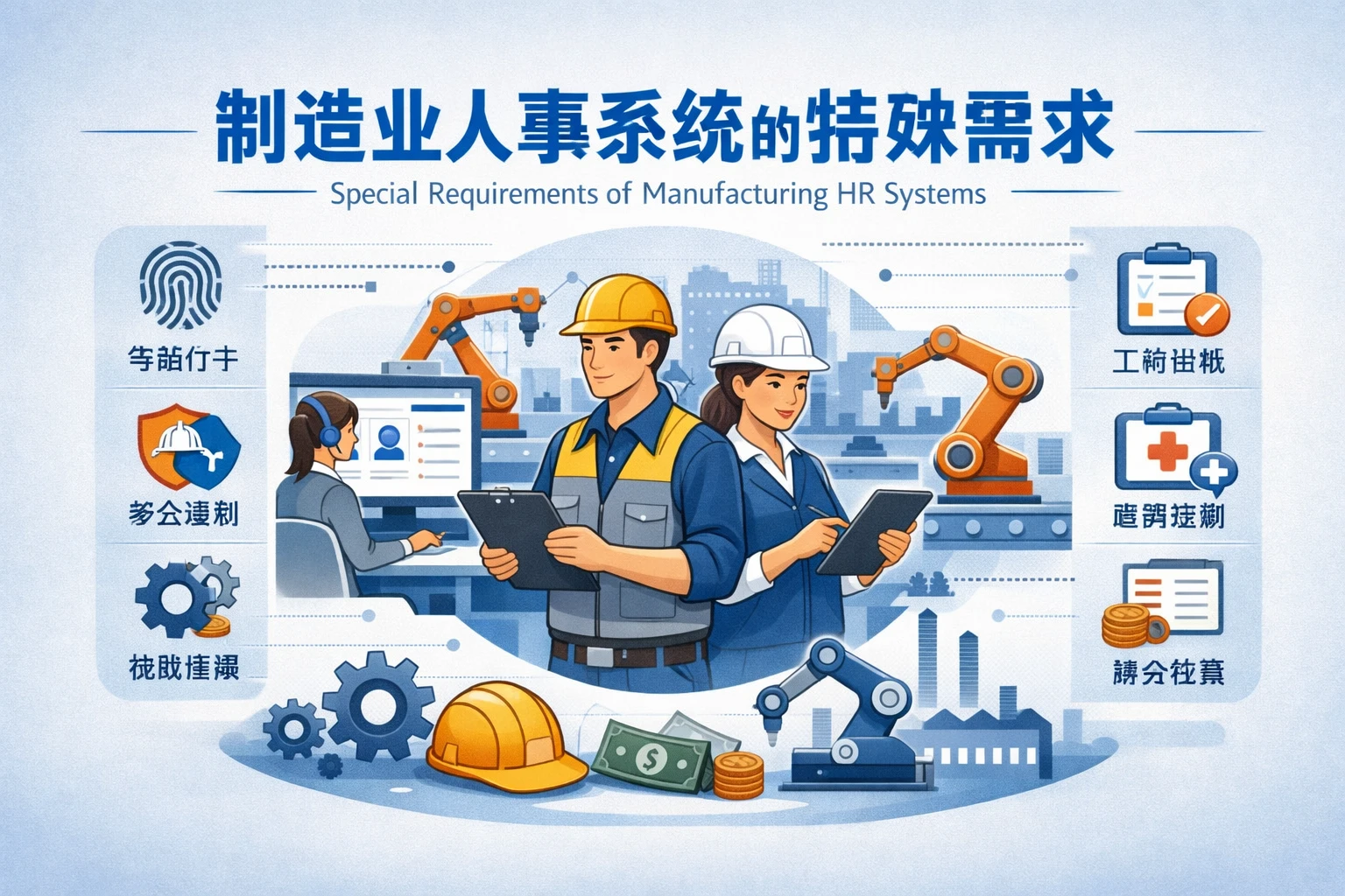 制造业人事系统的特殊需求
