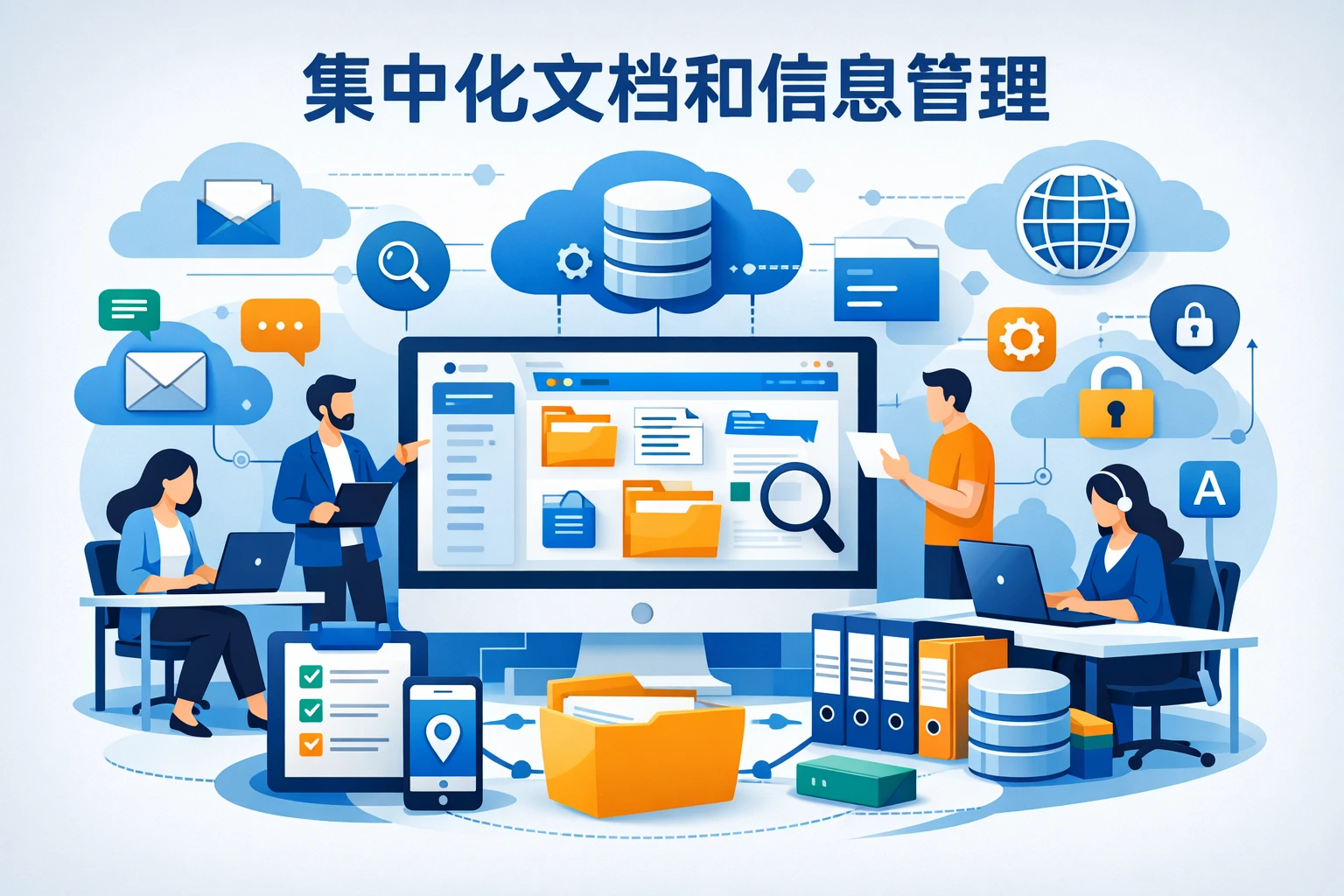 集中化文档和信息管理