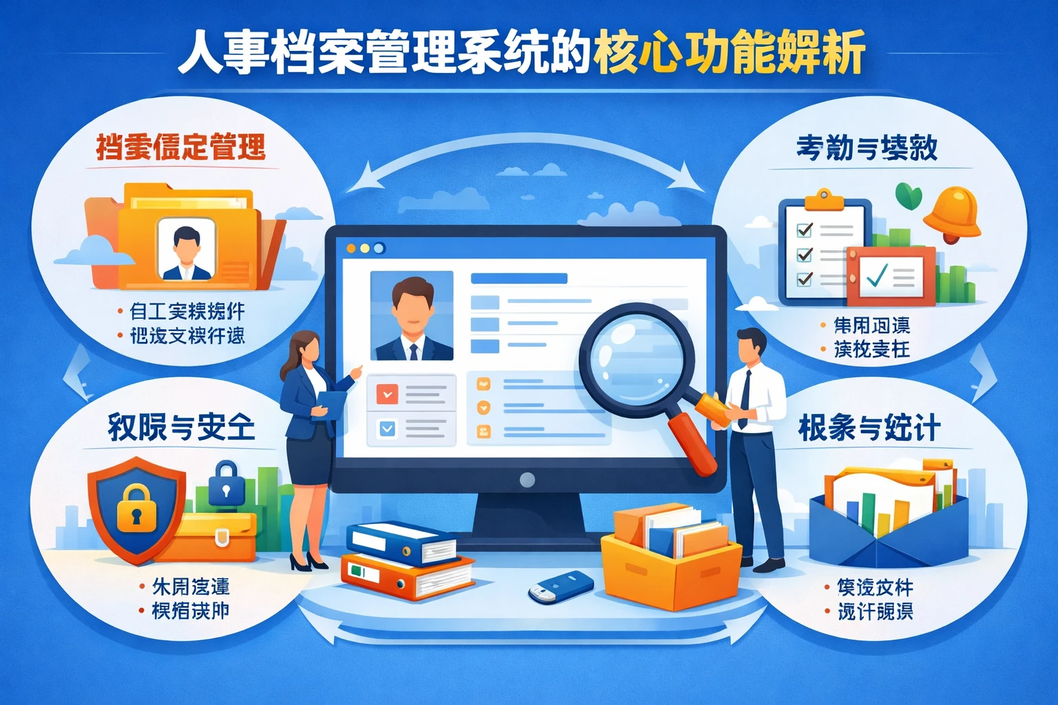 人事档案管理系统的核心功能解析