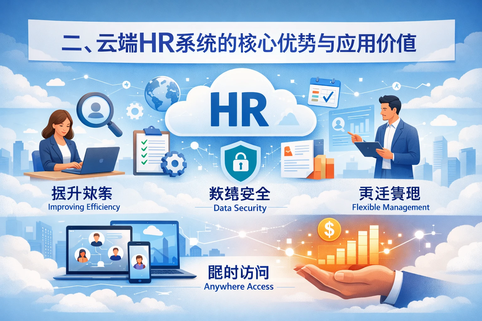 二、云端HR系统的核心优势与应用价值