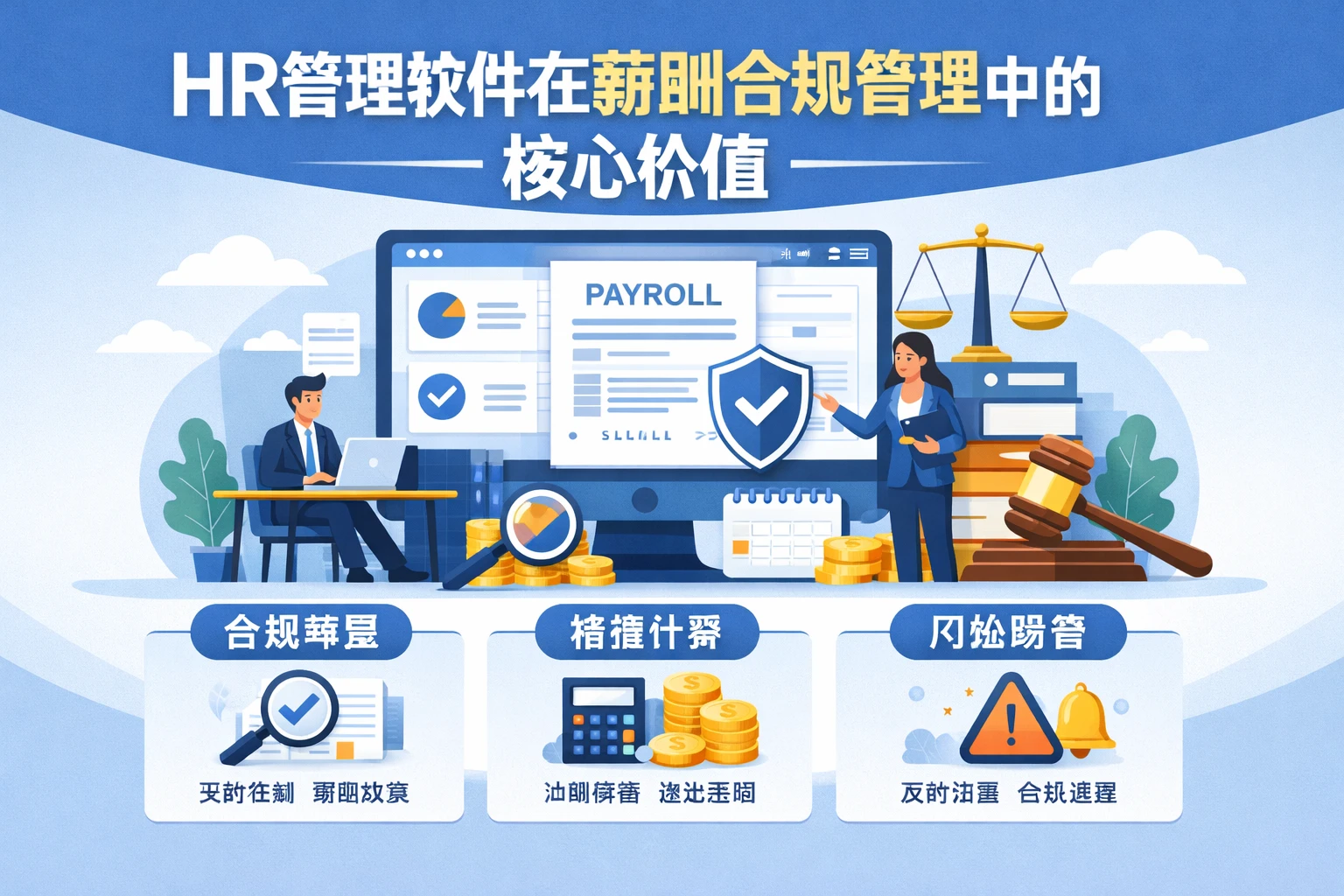 HR管理软件在薪酬合规管理中的核心价值