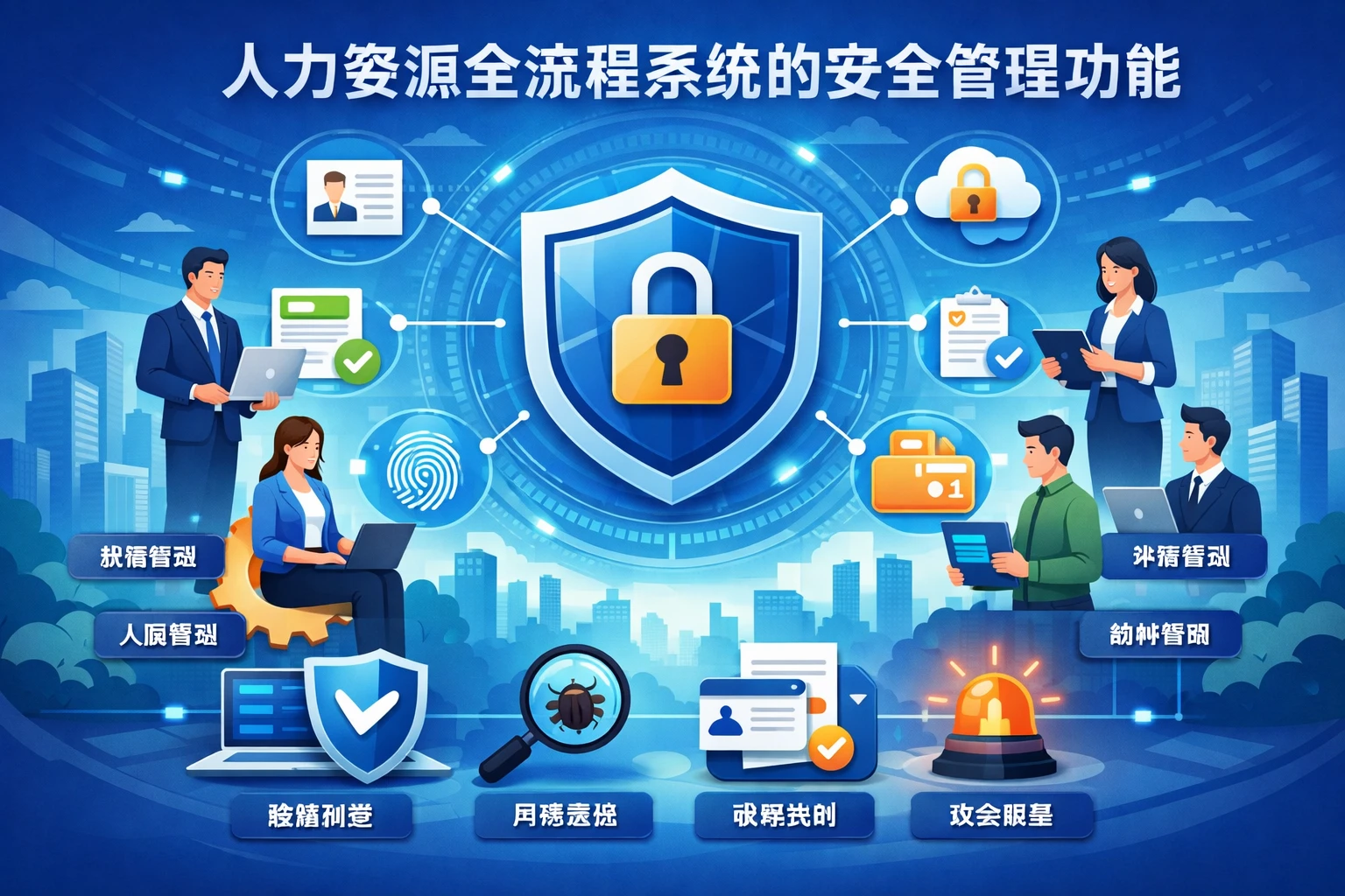 人力资源全流程系统的安全管理功能