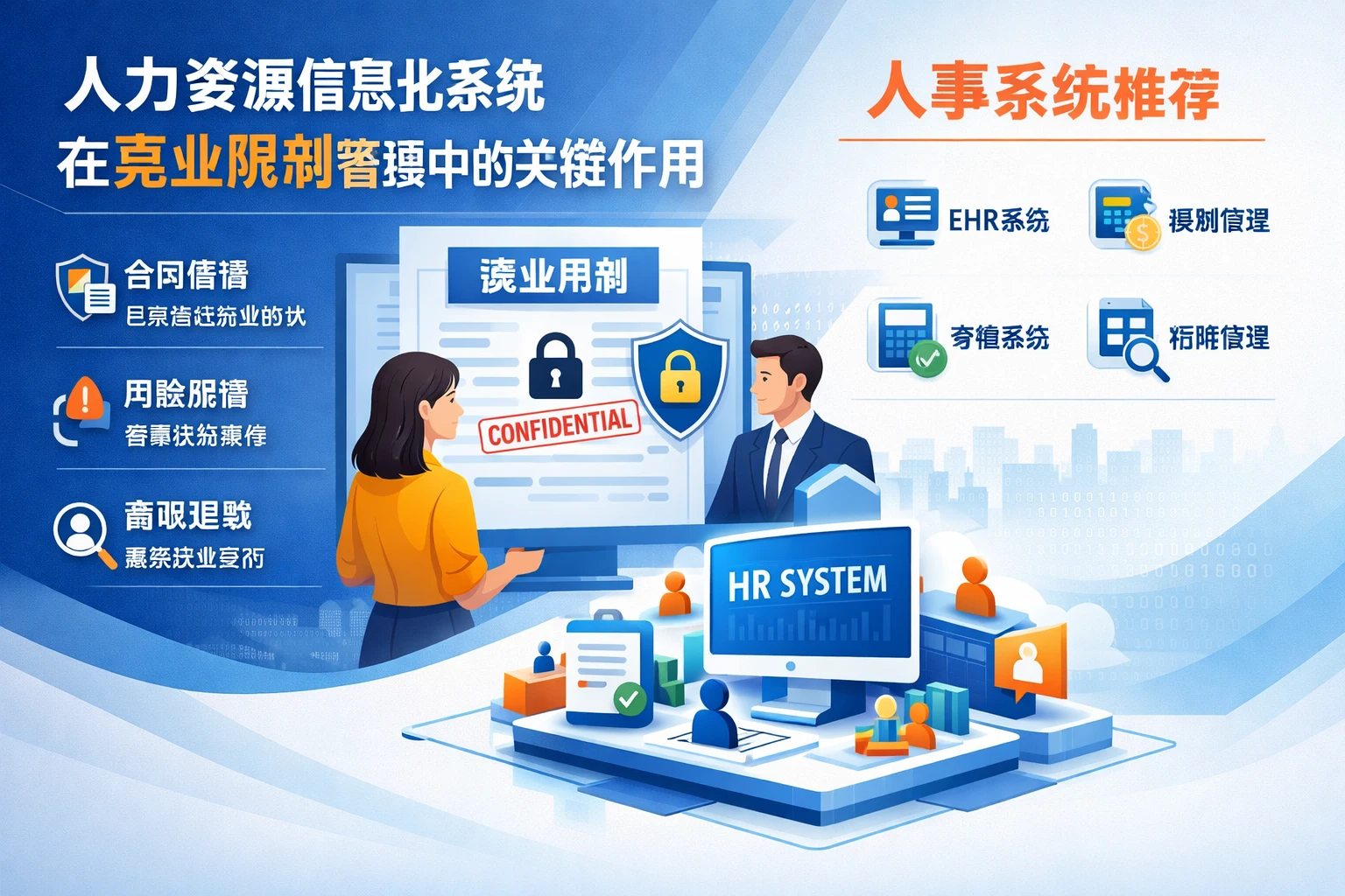 人力资源信息化系统在竞业限制管理中的关键作用与人事系统推荐