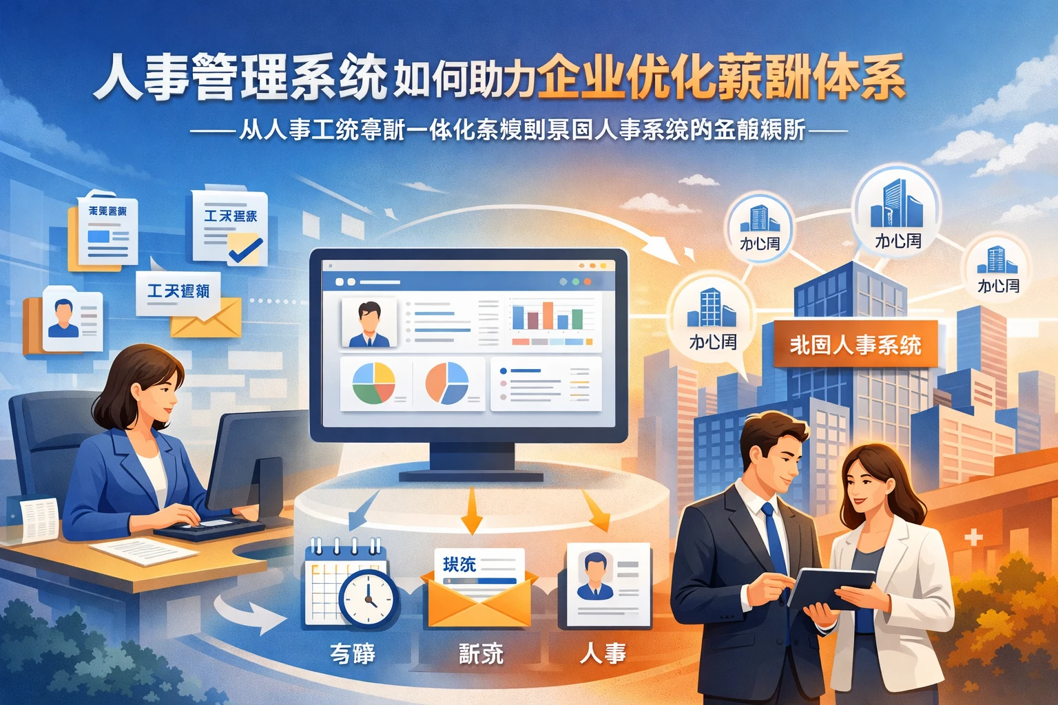 人事管理系统如何助力企业优化薪酬体系——从人事工资考勤一体化系统到集团人事系统的全面解析