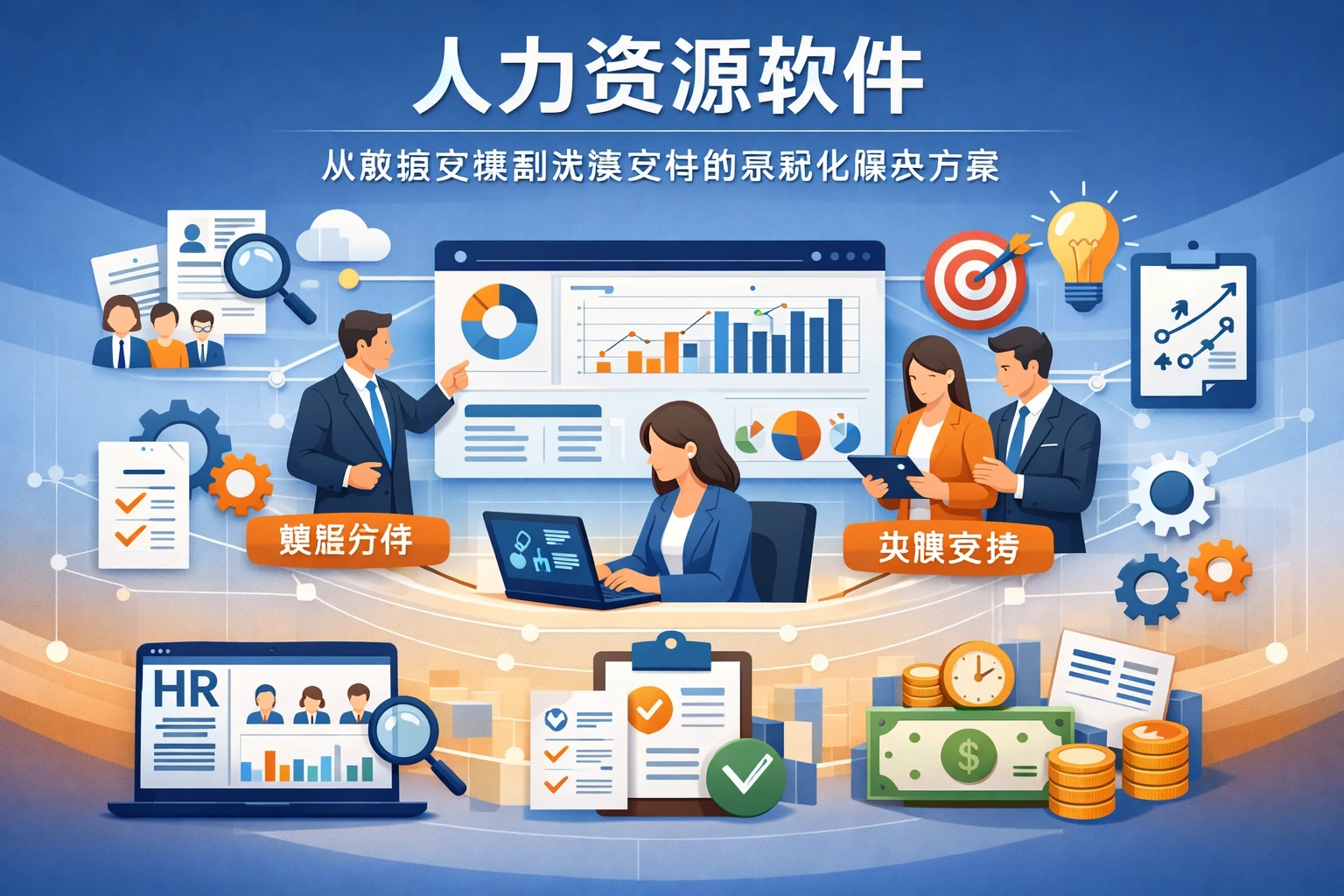 人力资源软件:从数据支撑到决策支持的系统化解决方案