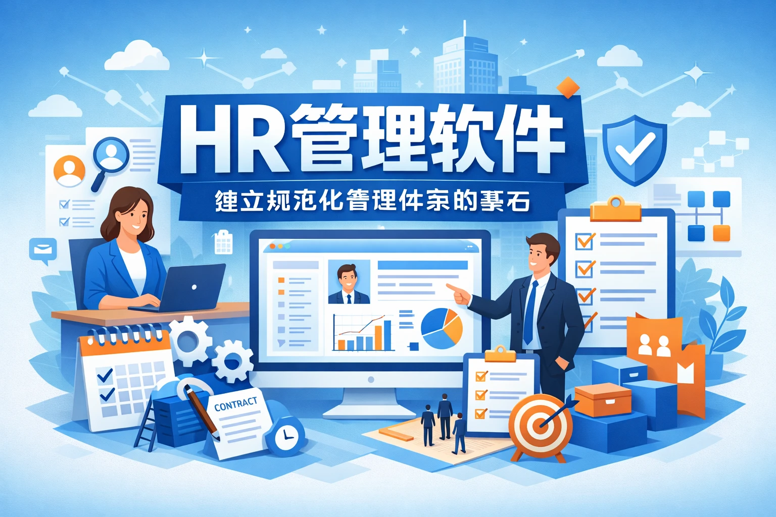 HR管理软件：建立规范化管理体系的基石