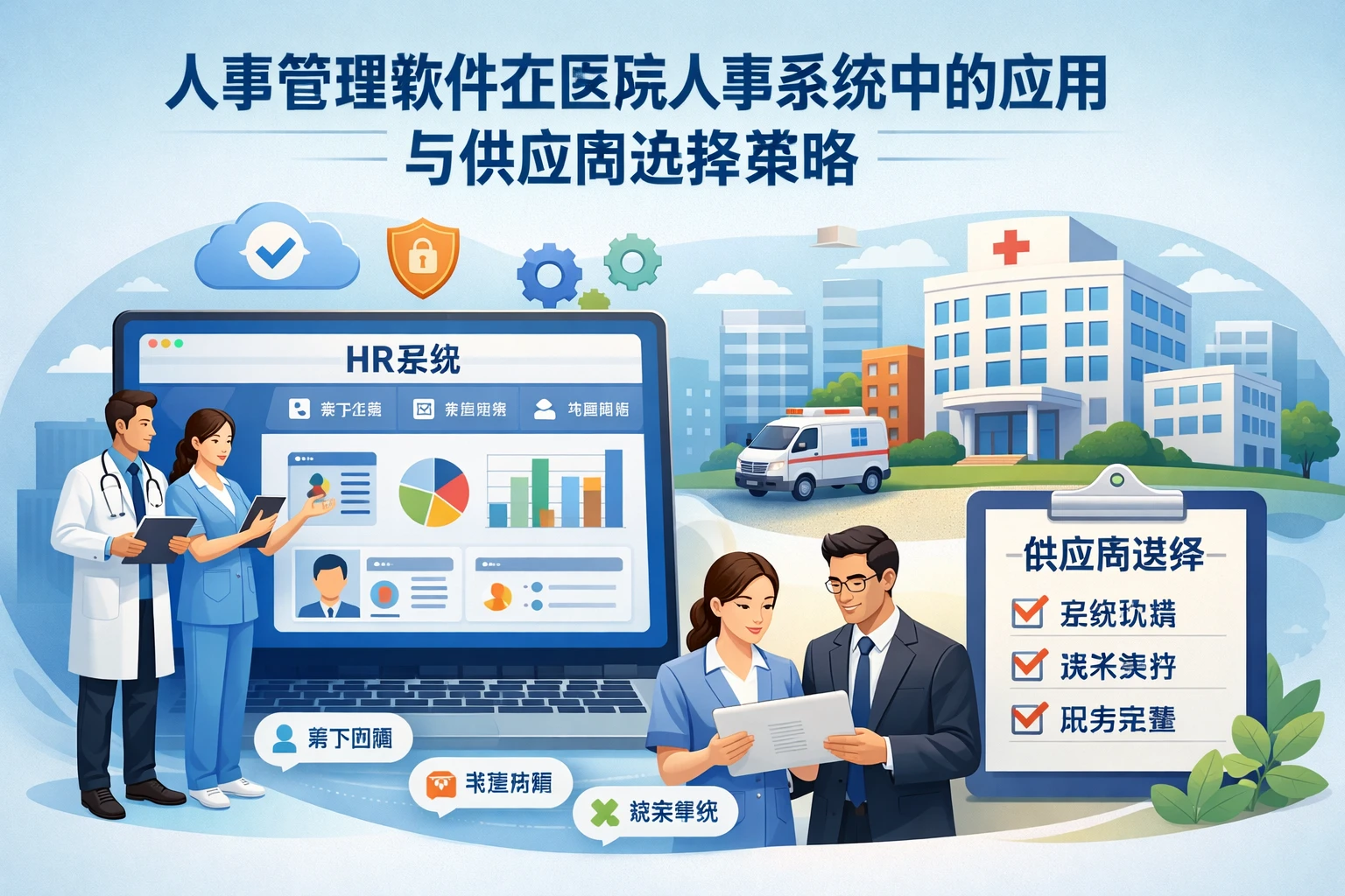 人事管理软件在医院人事系统中的应用与供应商选择策略