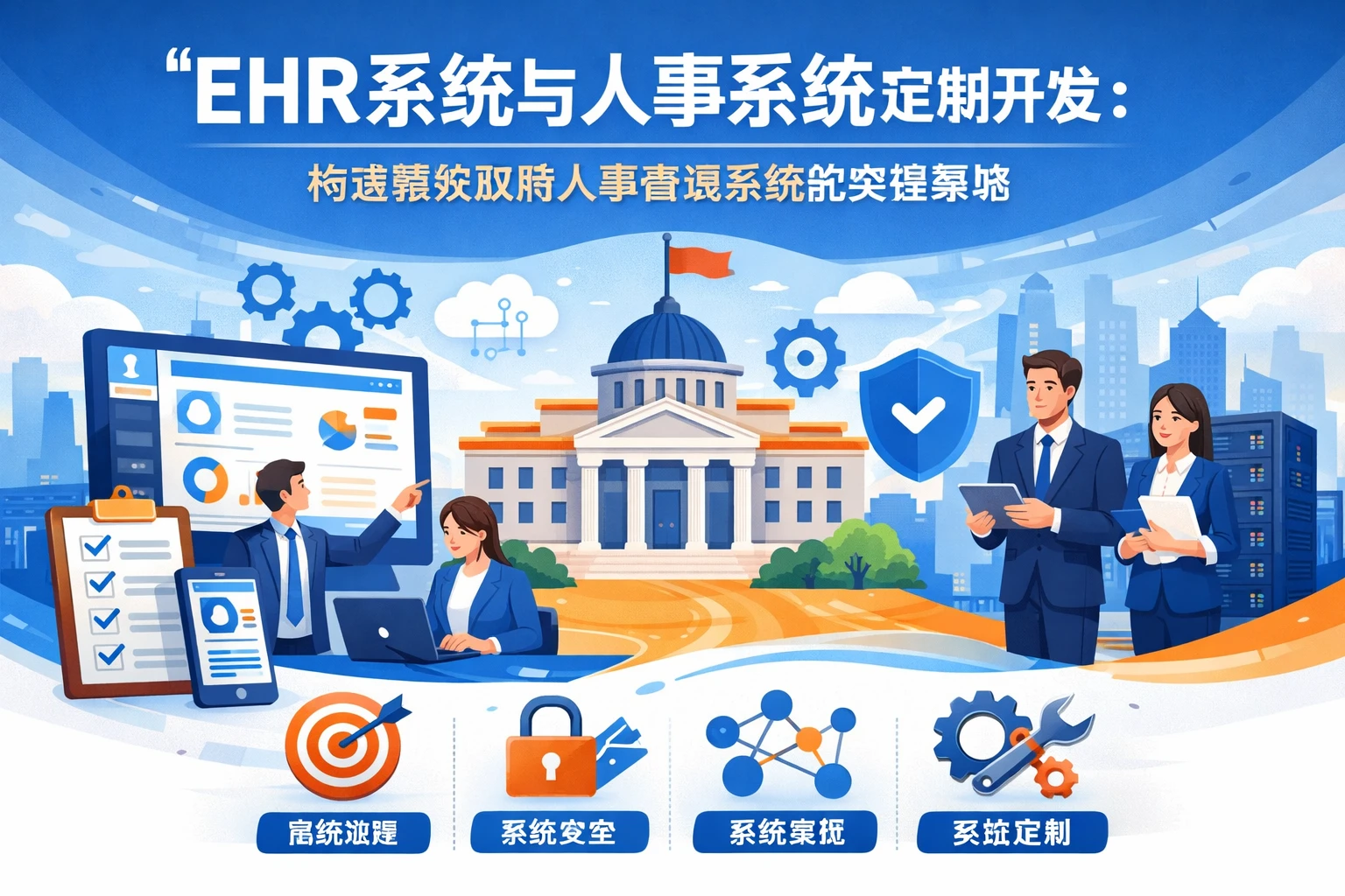 ehr系统与人事系统定制开发：构建高效政府人事管理系统的关键策略