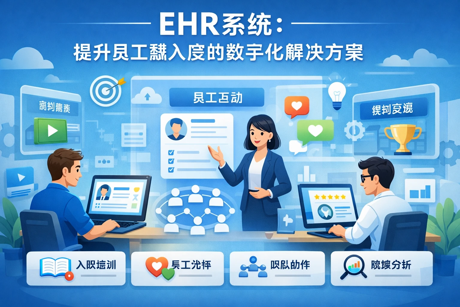 ehr系统:提升员工融入度的数字化解决方案