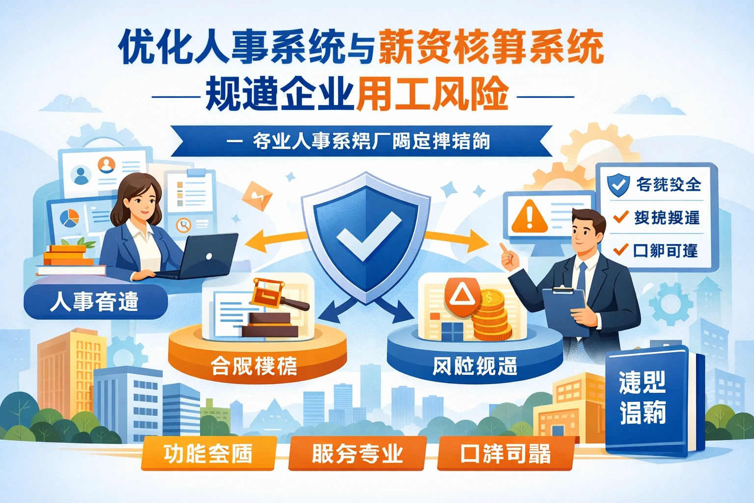 优化人事系统与薪资核算系统，规避企业用工风险——专业人事系统厂商选择指南