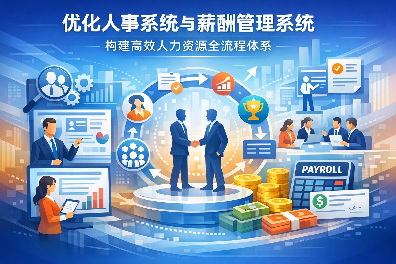 优化人事系统与薪酬管理系统,构建高效人力资源全流程体系