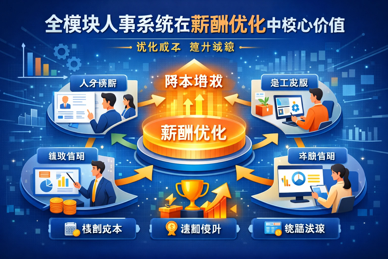 全模块人事系统在薪酬优化中的核心价值