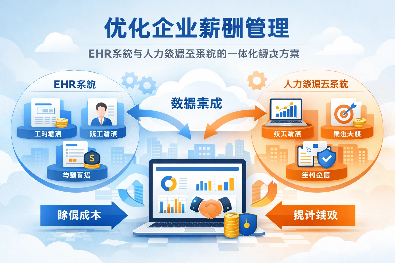 优化企业薪酬管理：EHR系统与人力资源云系统的一体化解决方案