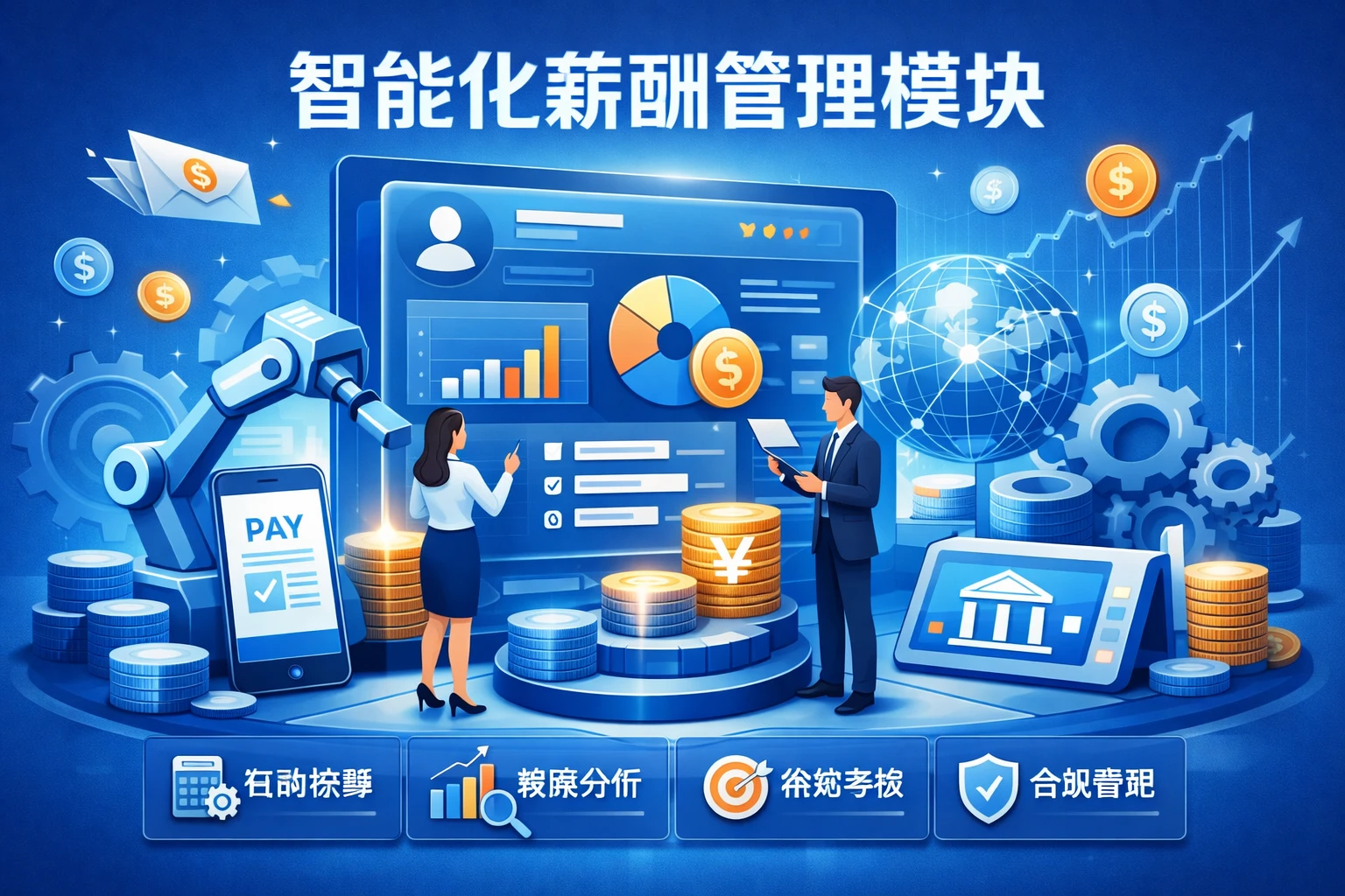 智能化薪酬管理模块