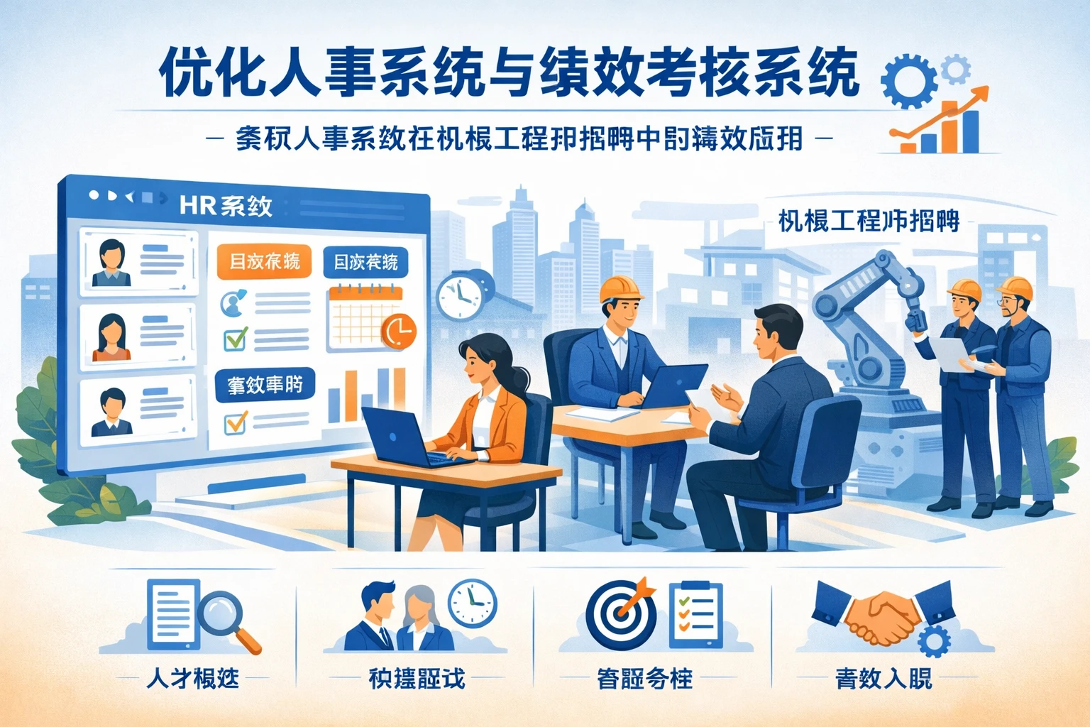 优化人事系统与绩效考核系统：集团人事系统在机械工程师招聘中的高效应用