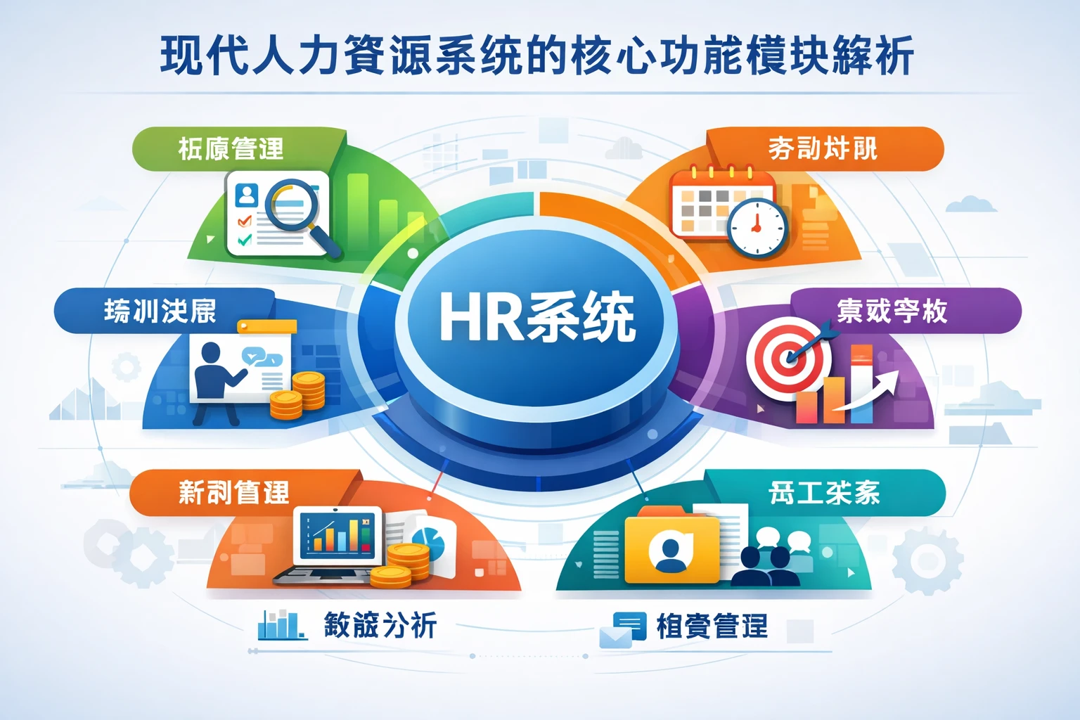 现代人力资源系统的核心功能模块解析