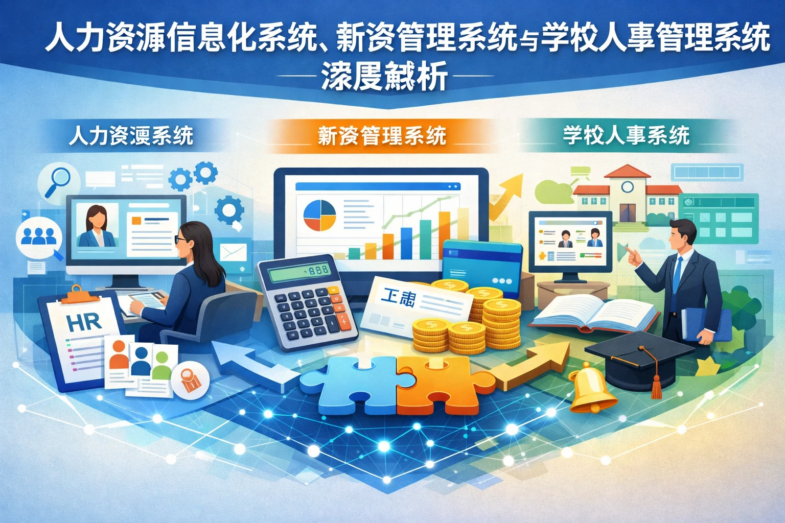人力资源信息化系统、薪资管理系统与学校人事管理系统深度解析