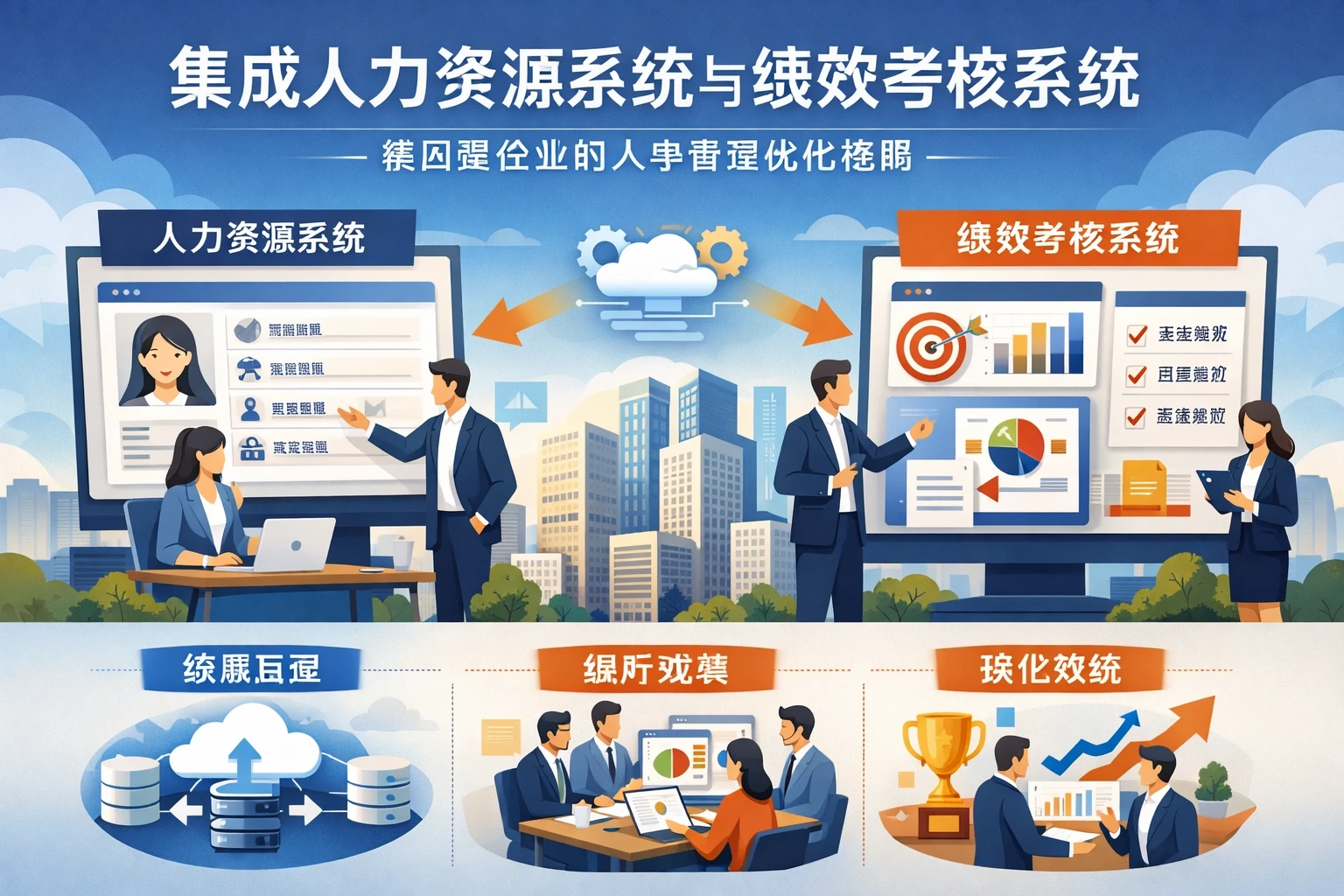 集成人力资源系统与绩效考核系统：集团型企业的人事管理优化策略