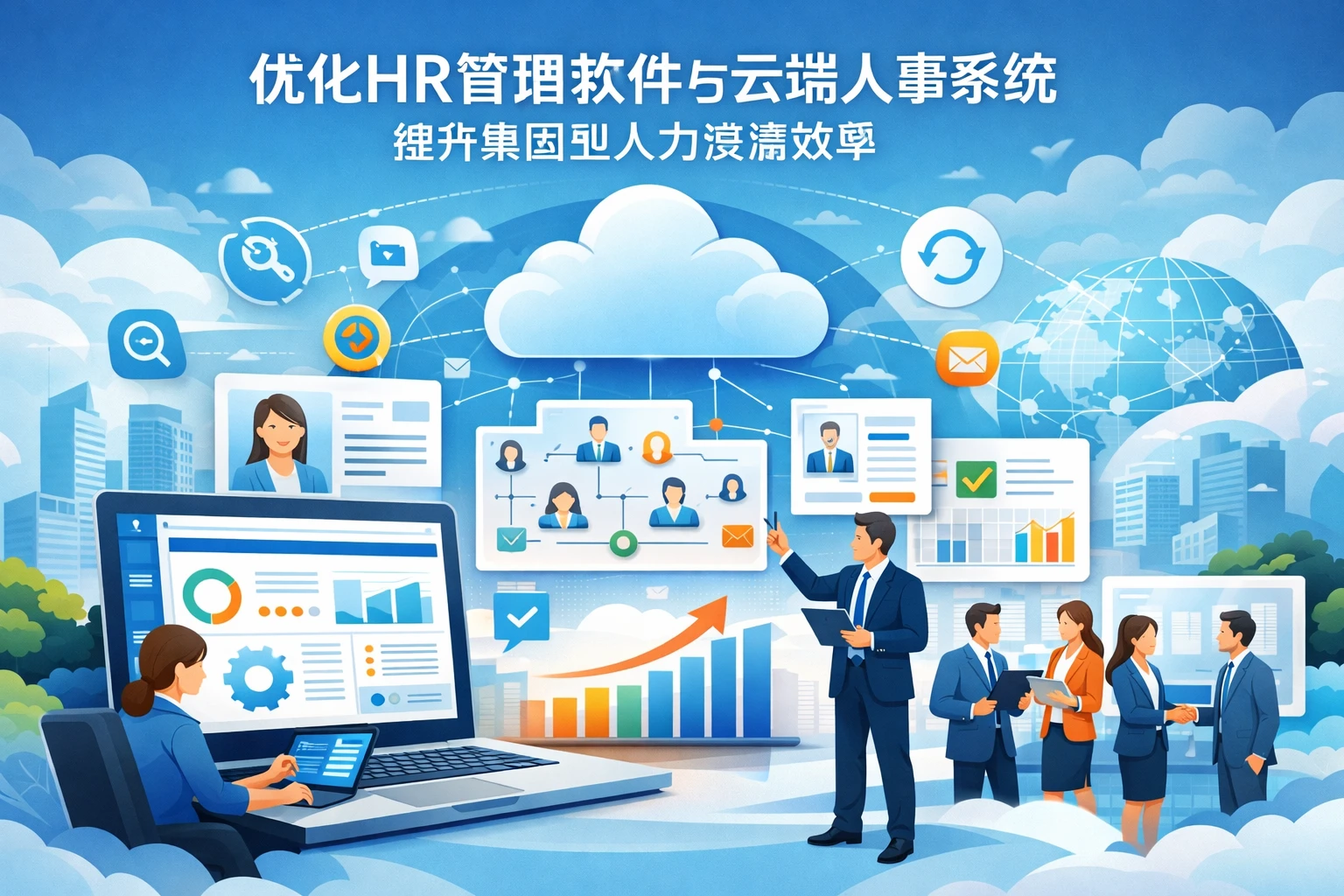 优化HR管理软件与云端人事系统，提升集团型人力资源效率