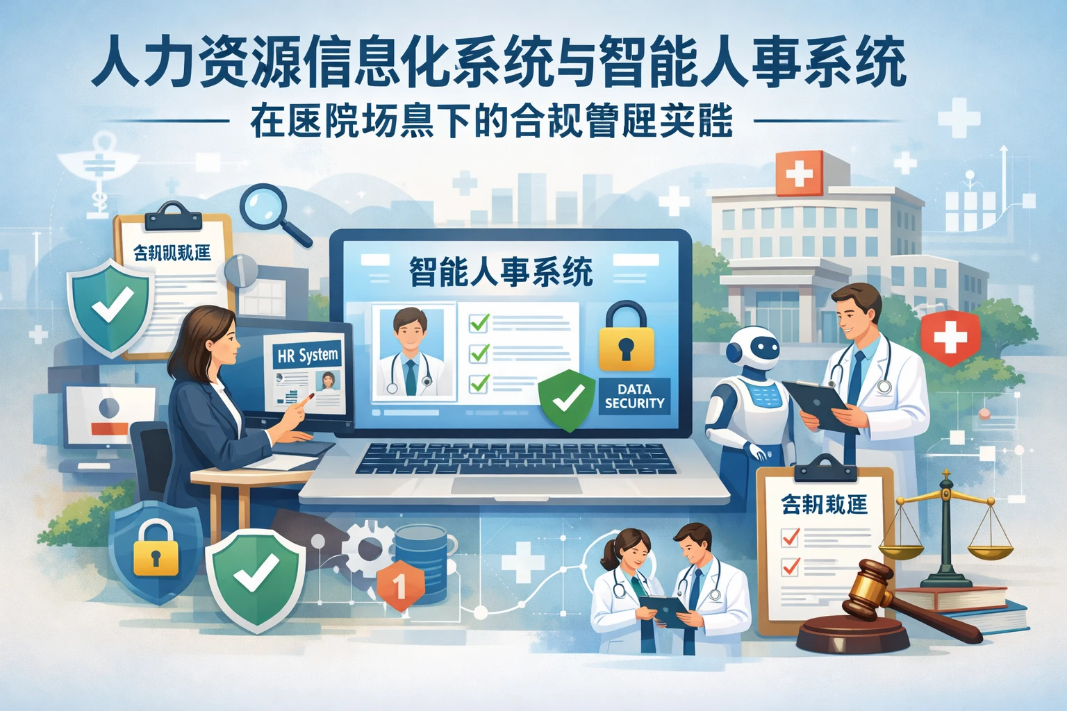 人力资源信息化系统与智能人事系统在医院场景下的合规管理实践