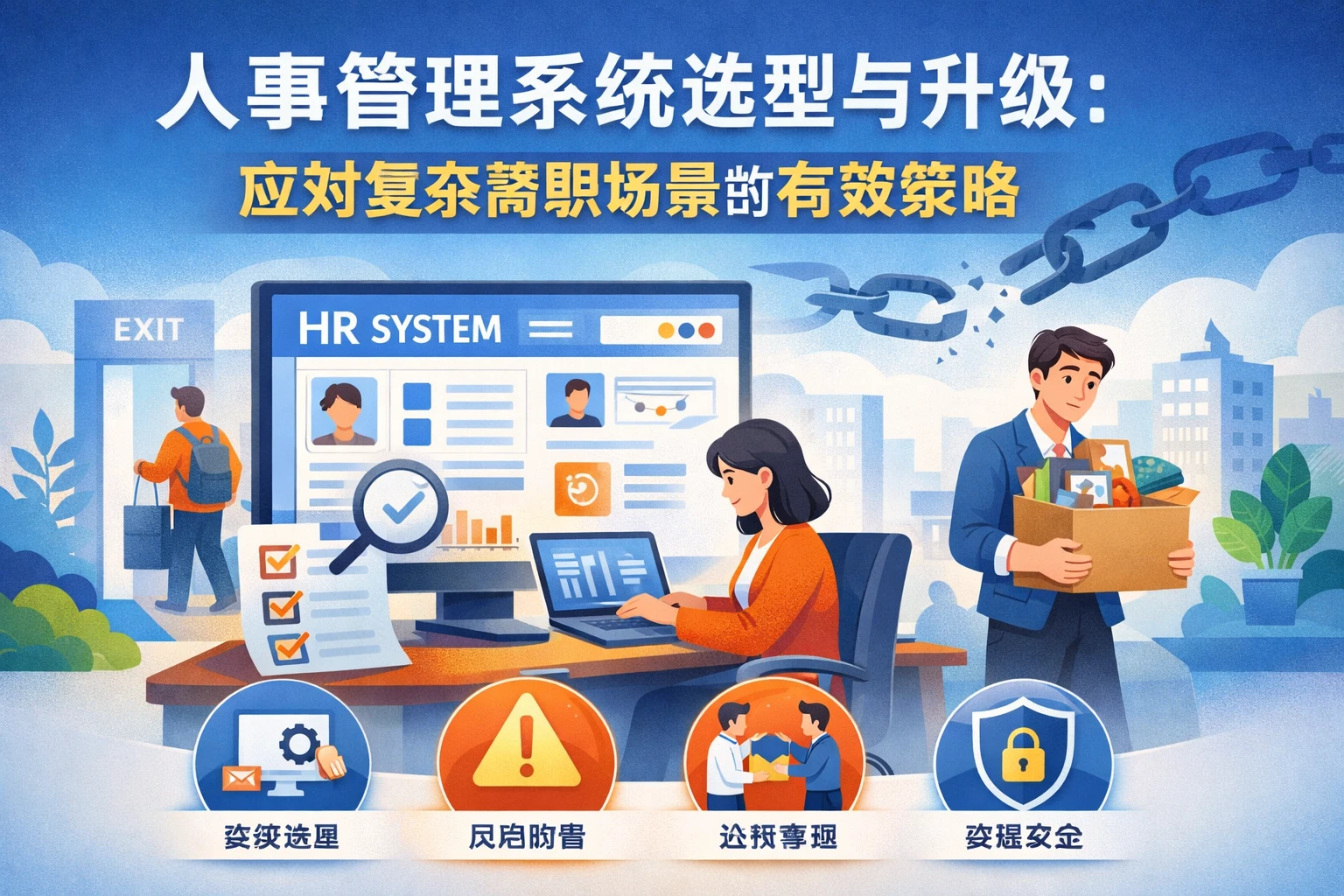 人事管理系统选型与升级：应对复杂离职场景的有效策略