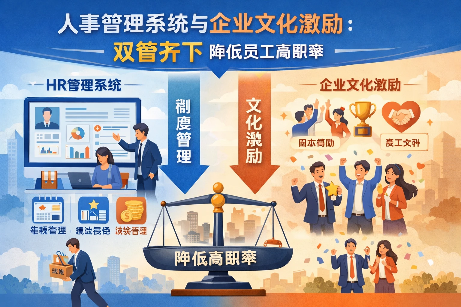 人事管理系统与企业文化激励：双管齐下降低员工离职率