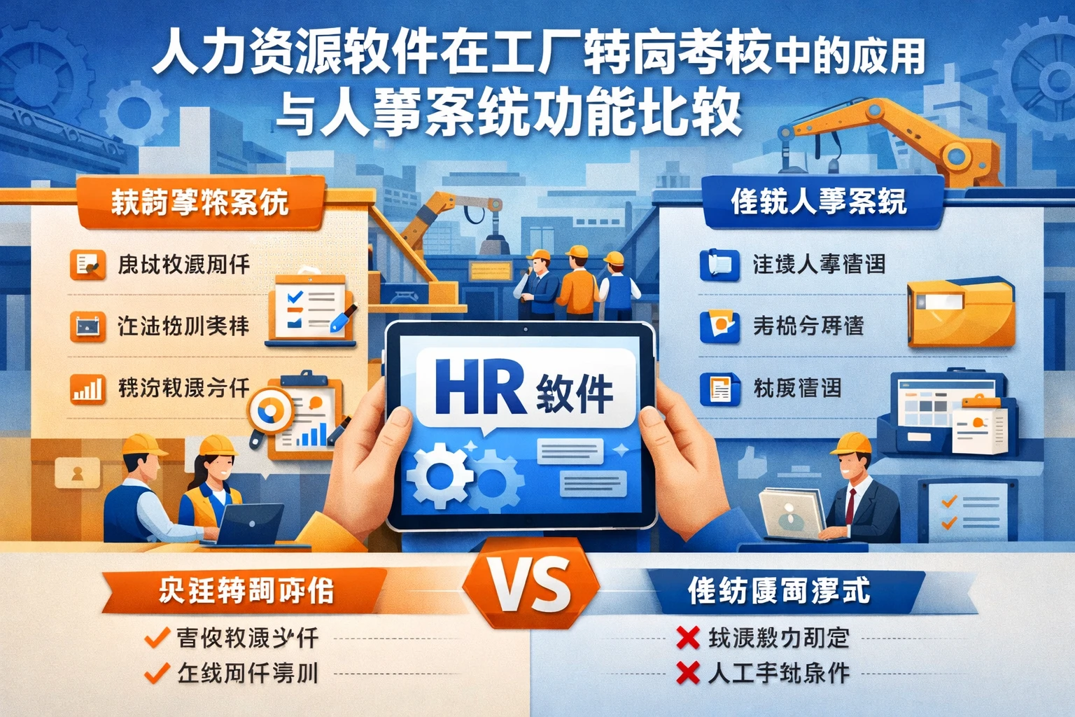 人力资源软件在工厂转岗考核中的应用与人事系统功能比较