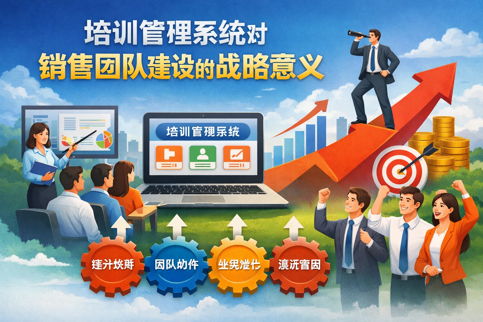 培训管理系统对销售团队建设的战略意义