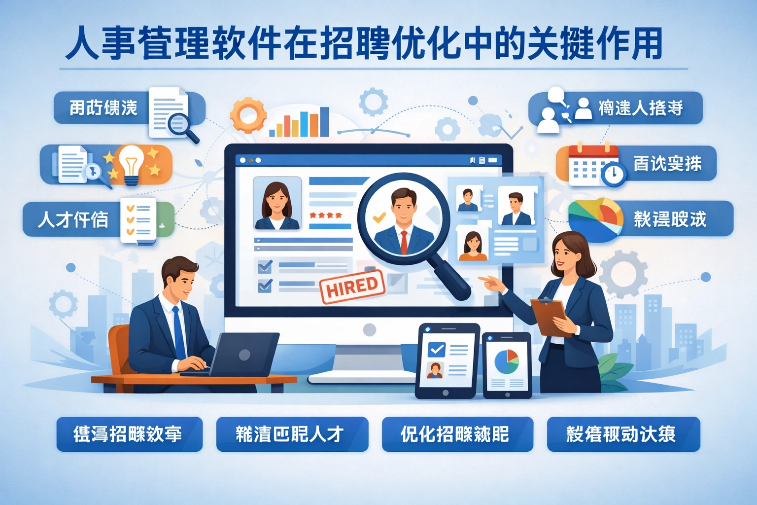 人事管理软件在招聘优化中的关键作用