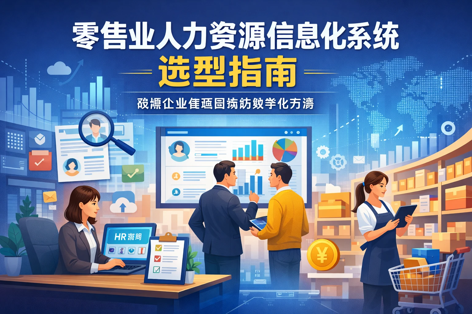 零售业人力资源信息化系统选型指南：破解企业管理困境的数字化方案