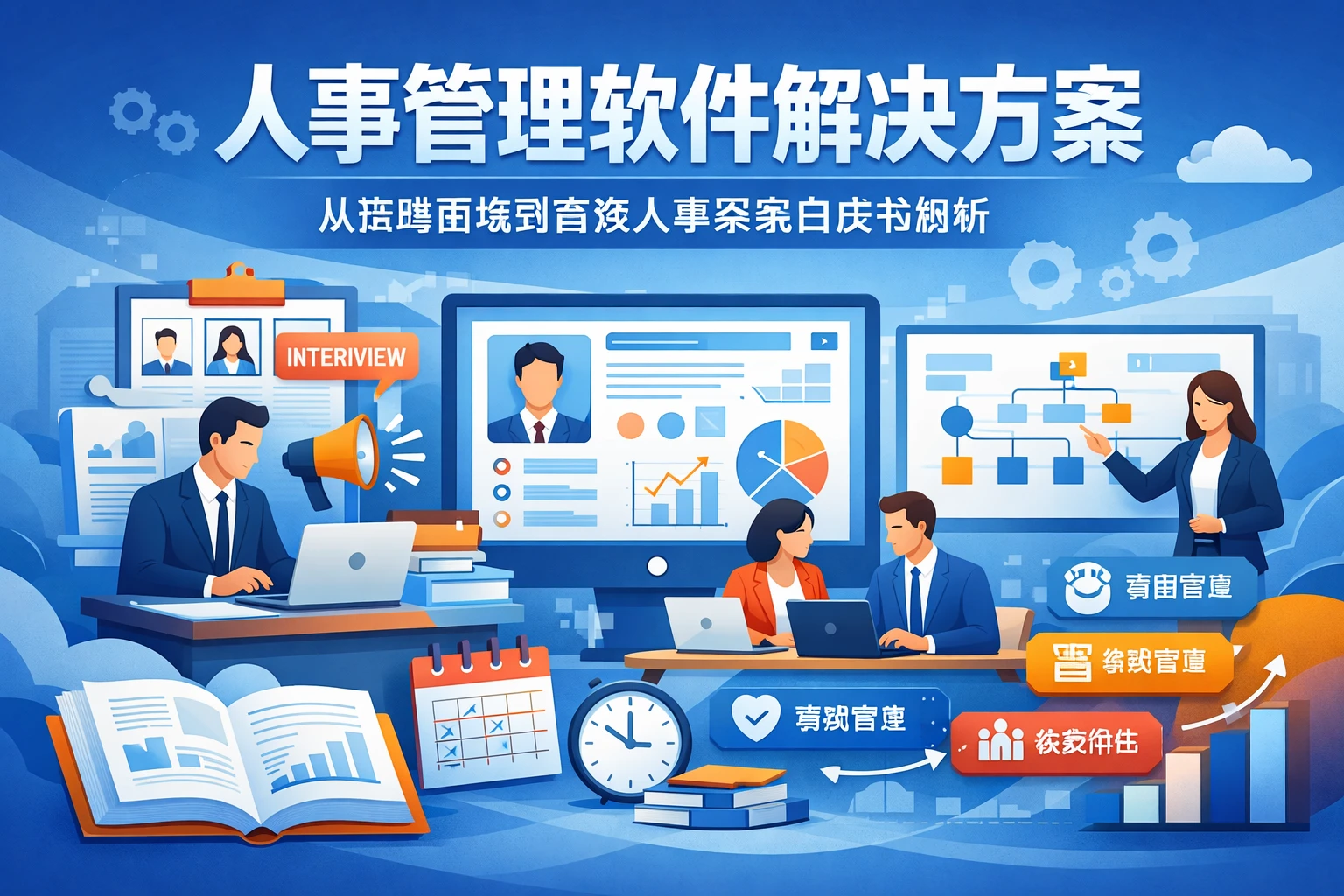 人事管理软件解决方案：从招聘困境到高效人事系统白皮书解析