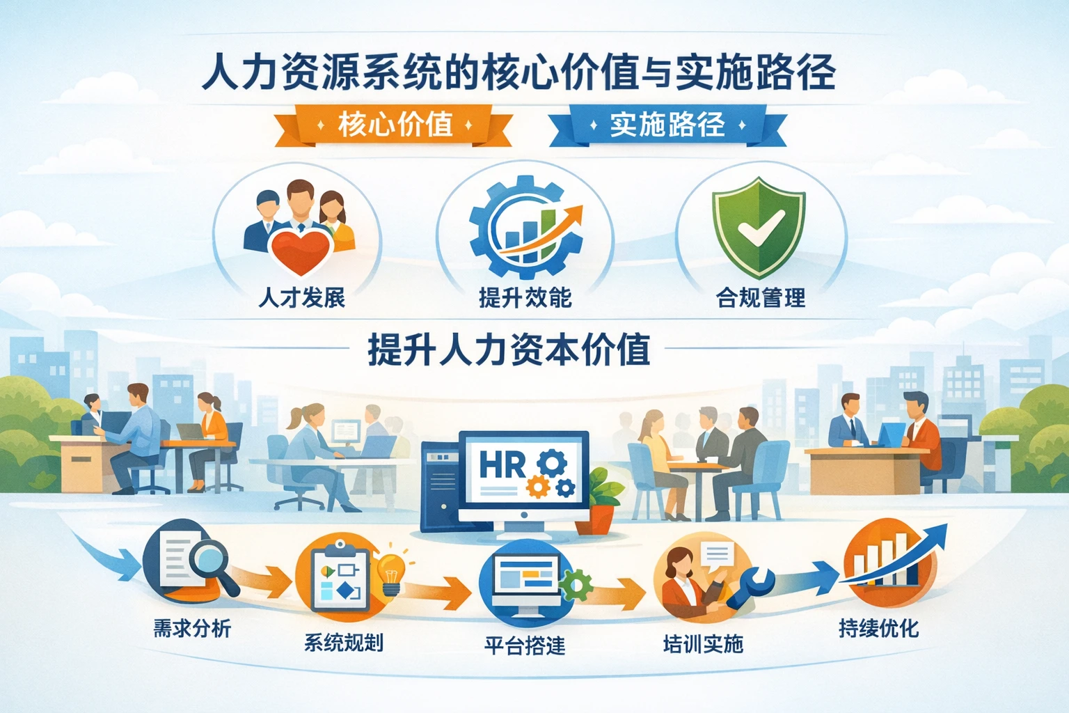 人力资源系统的核心价值与实施路径