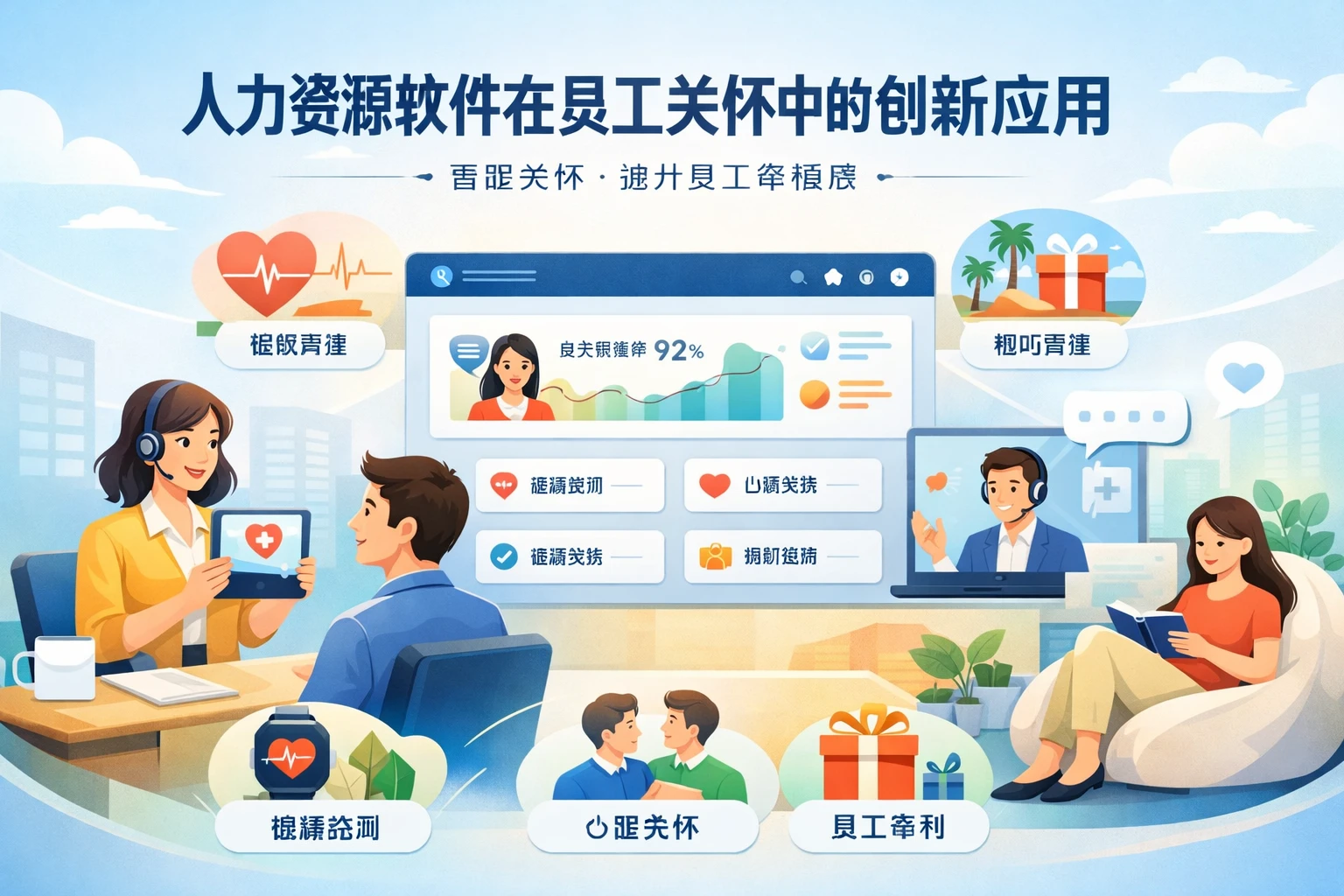 人力资源软件在员工关怀中的创新应用