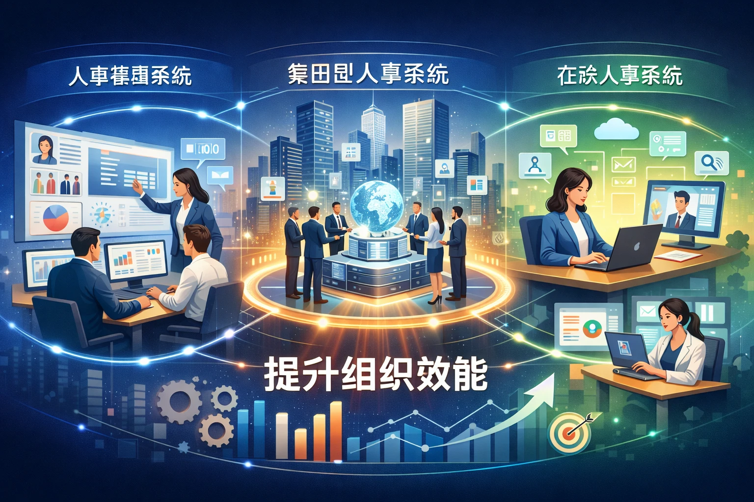 现代企业如何通过人事管理系统、集团型人事系统和在线人事系统提升组织效能
