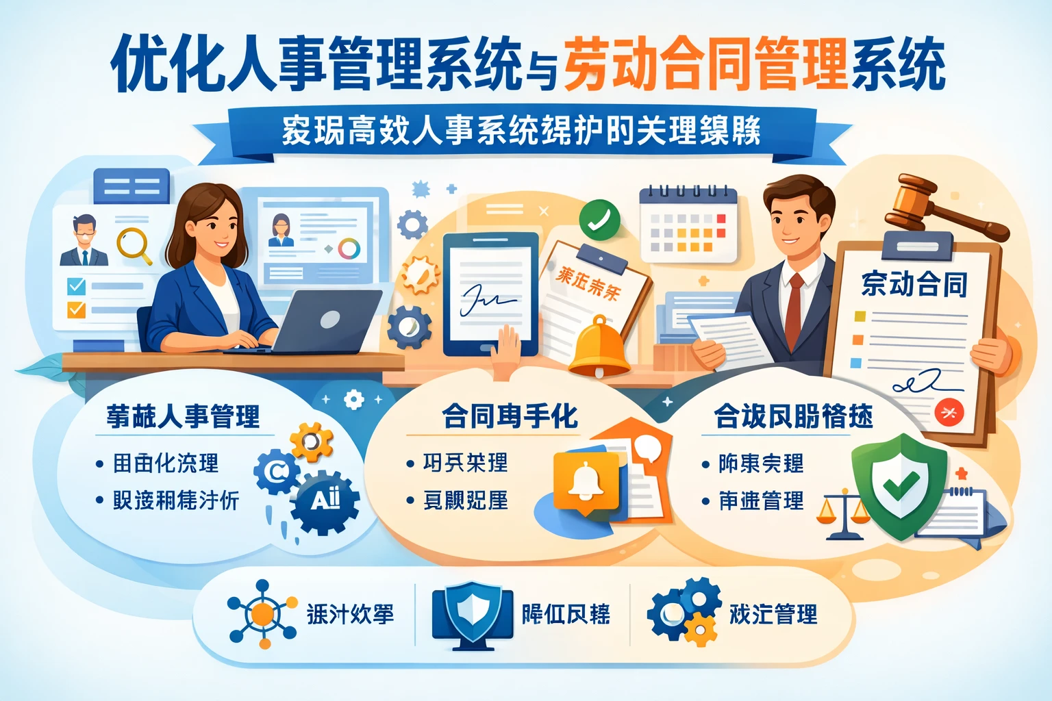 优化人事管理系统与劳动合同管理系统：实现高效人事系统维护的关键策略