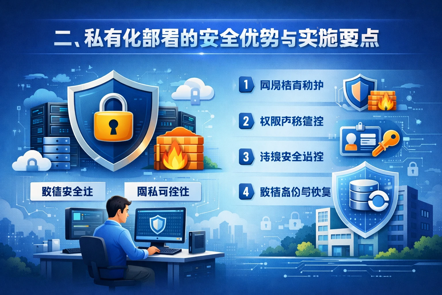 二、私有化部署的安全优势与实施要点