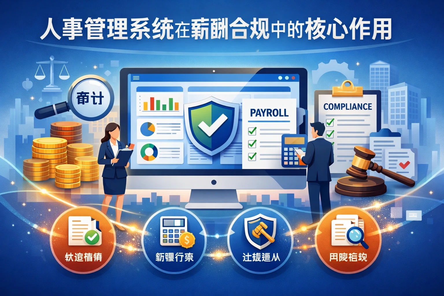 人事管理系统在薪酬合规中的核心作用