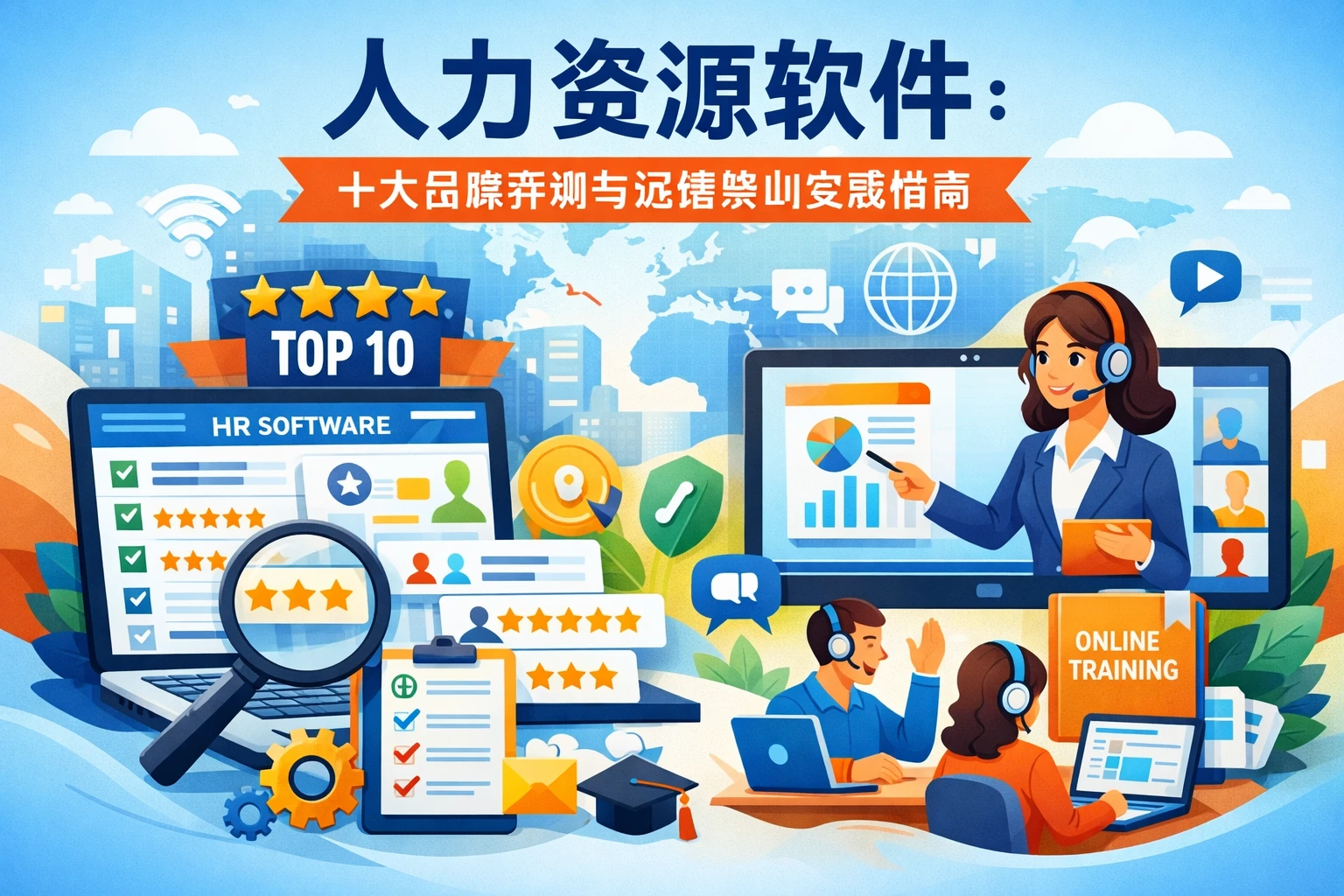 人力资源软件：十大品牌评测与远程培训实践指南