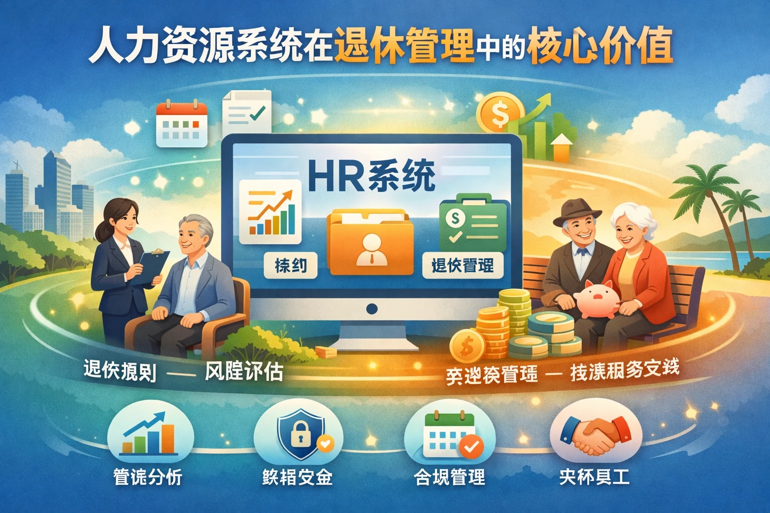 人力资源系统在退休管理中的核心价值