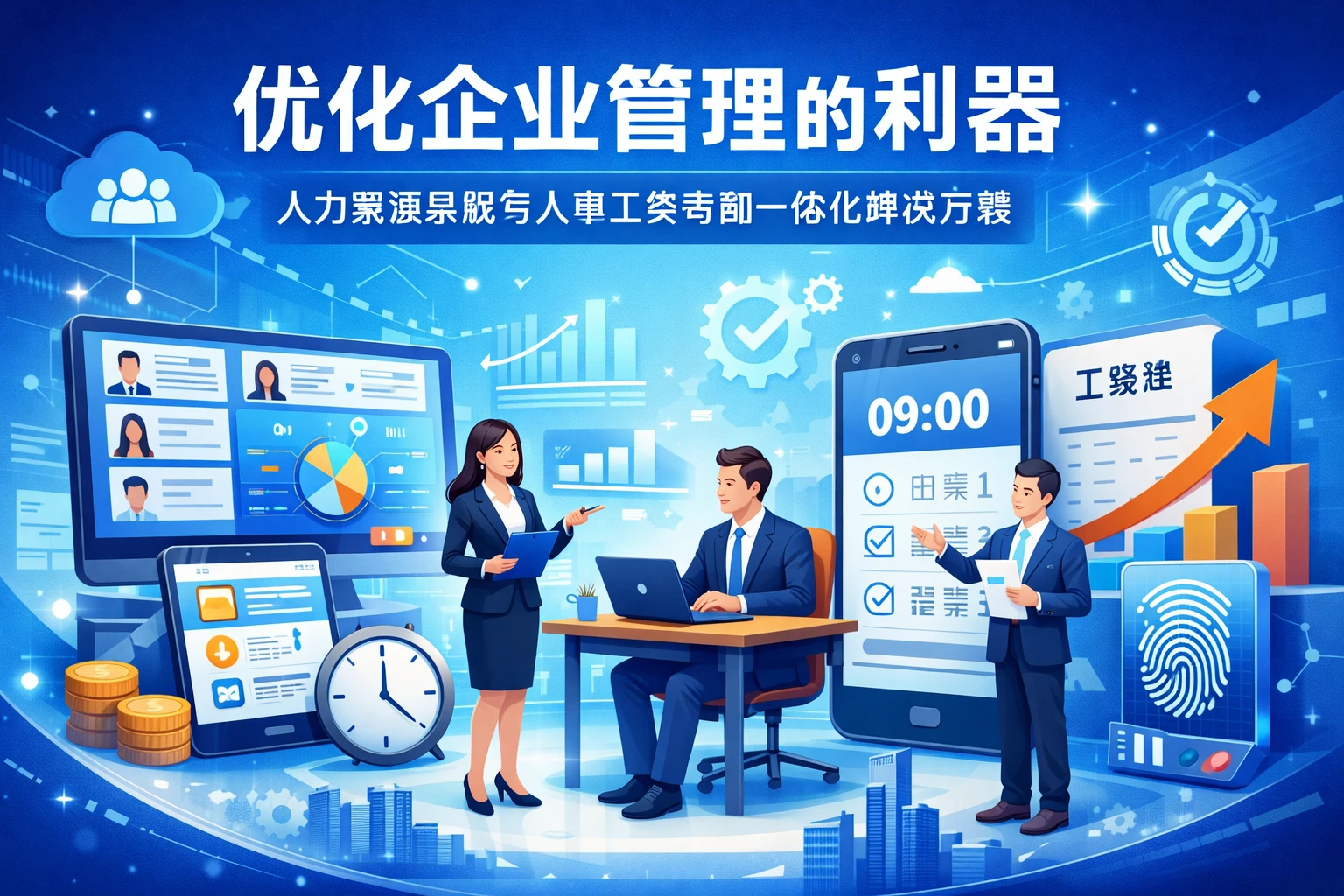 优化企业管理的利器：人力资源系统与人事工资考勤一体化解决方案