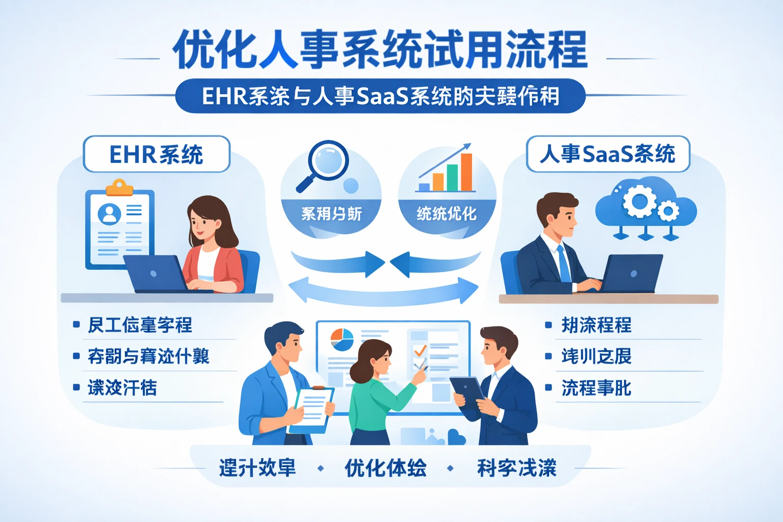 优化人事系统试用流程：EHR系统与人事SaaS系统的关键作用
