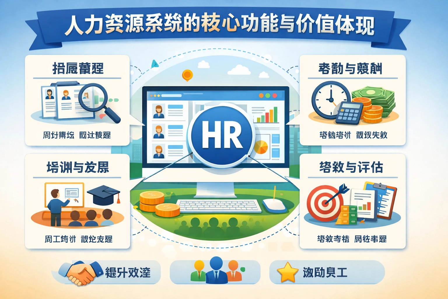 人力资源系统的核心功能与价值体现