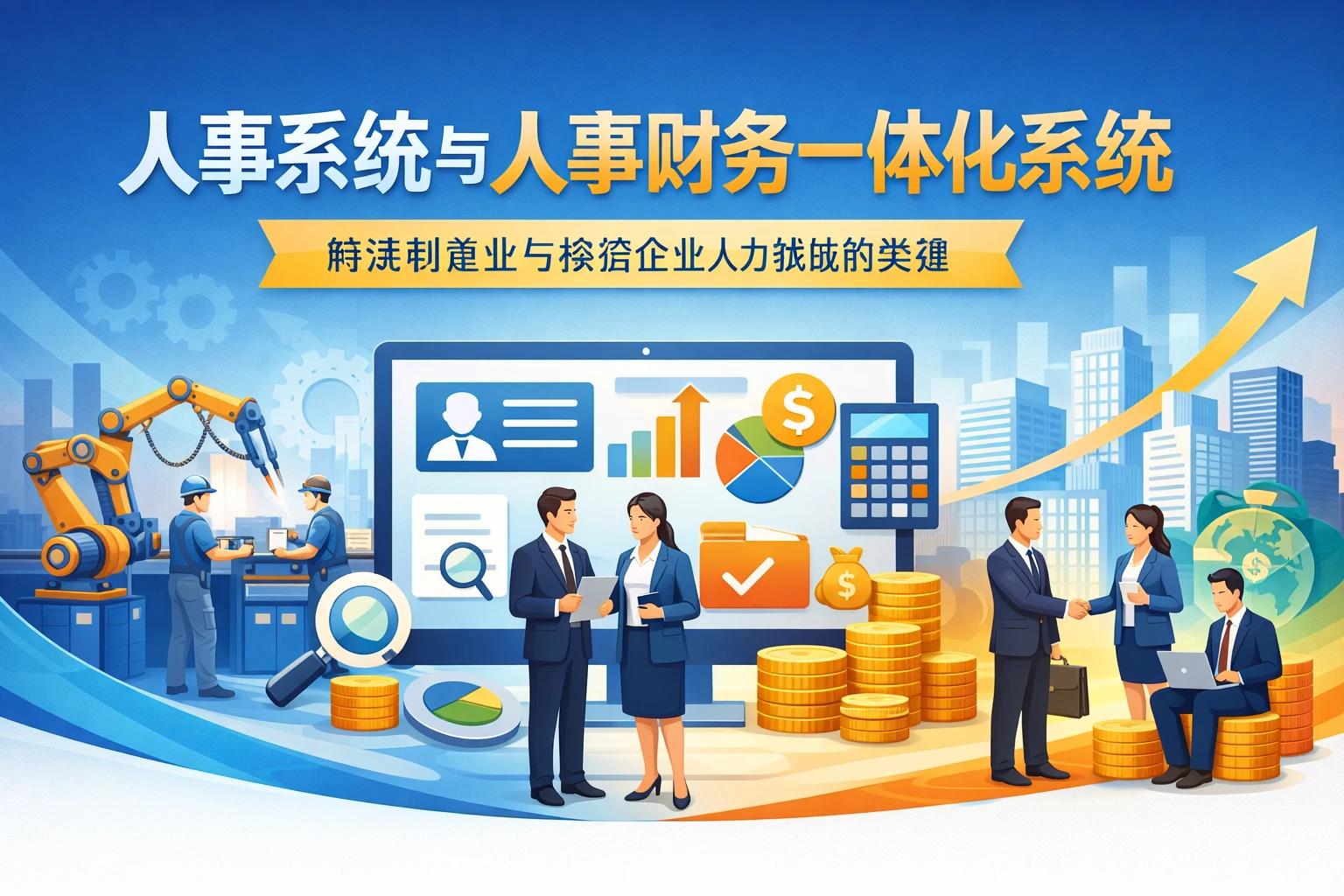 人事系统与人事财务一体化系统：解决制造业与投资企业人力挑战的关键