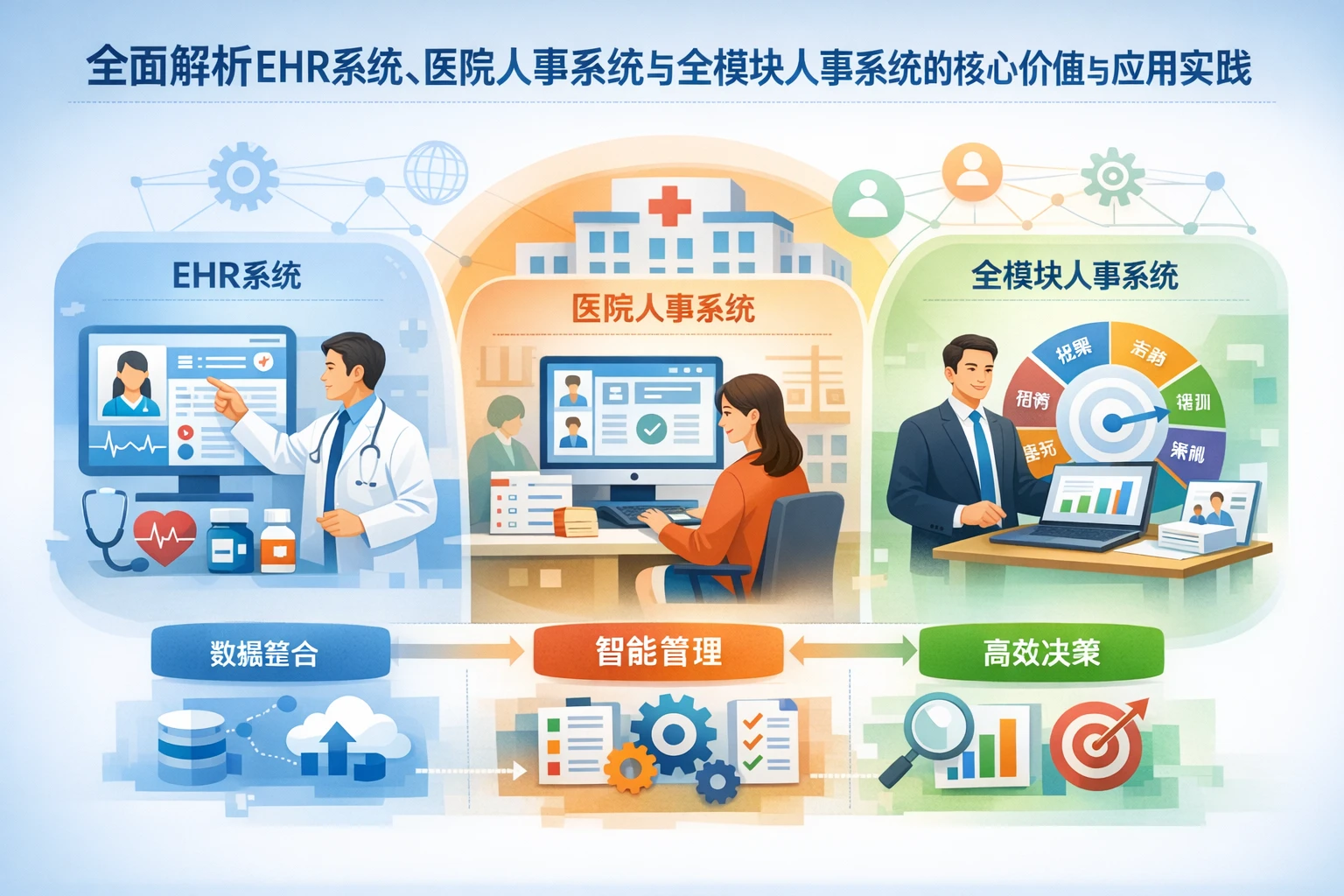 全面解析ehr系统、医院人事系统与全模块人事系统的核心价值与应用实践