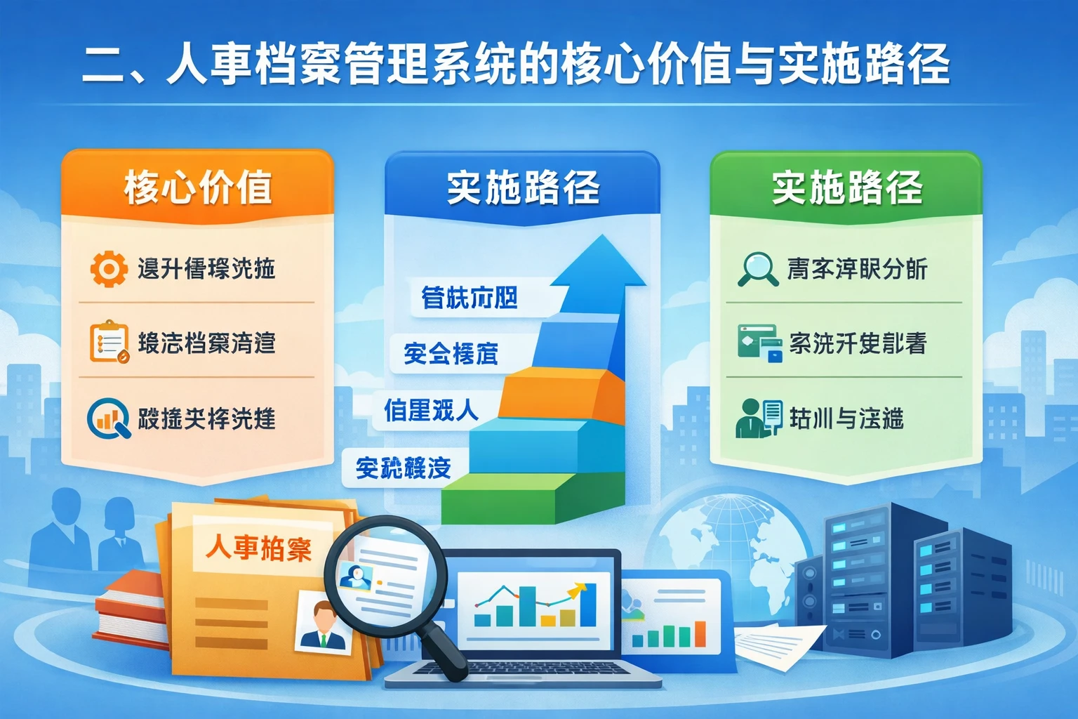 二、人事档案管理系统的核心价值与实施路径