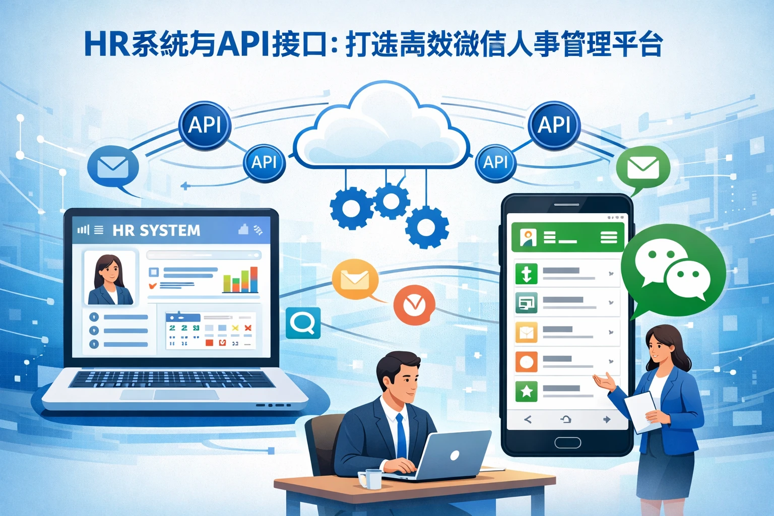 HR系统与API接口：打造高效微信人事管理平台