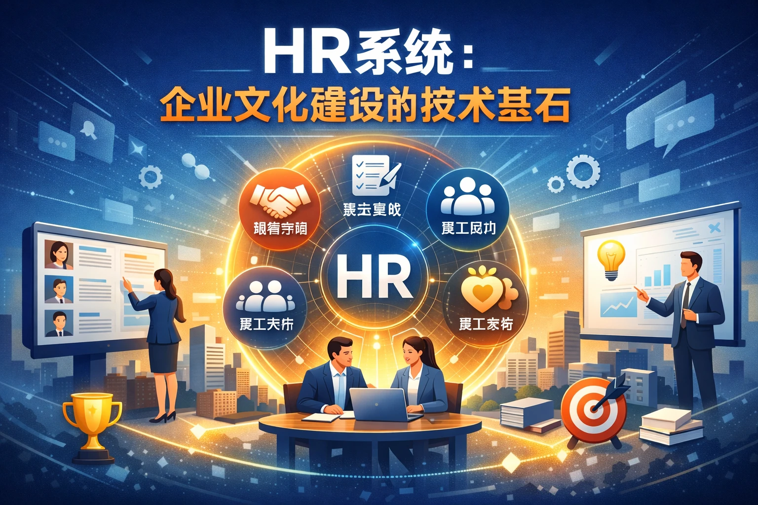HR系统：企业文化建设的技术基石