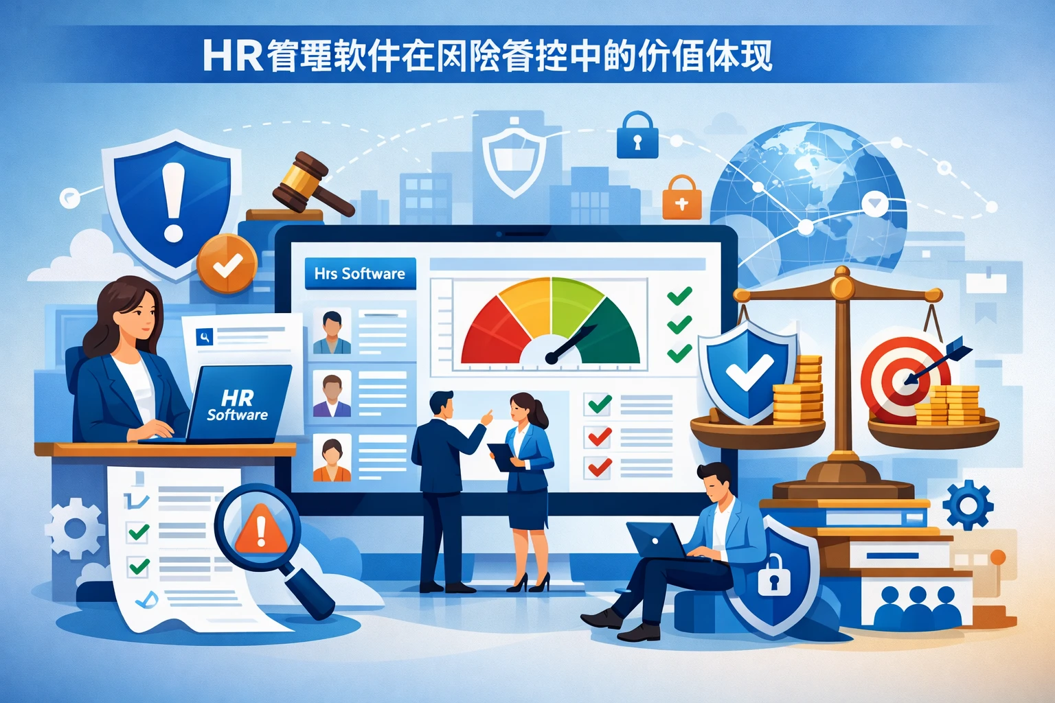 HR管理软件在风险管控中的价值体现