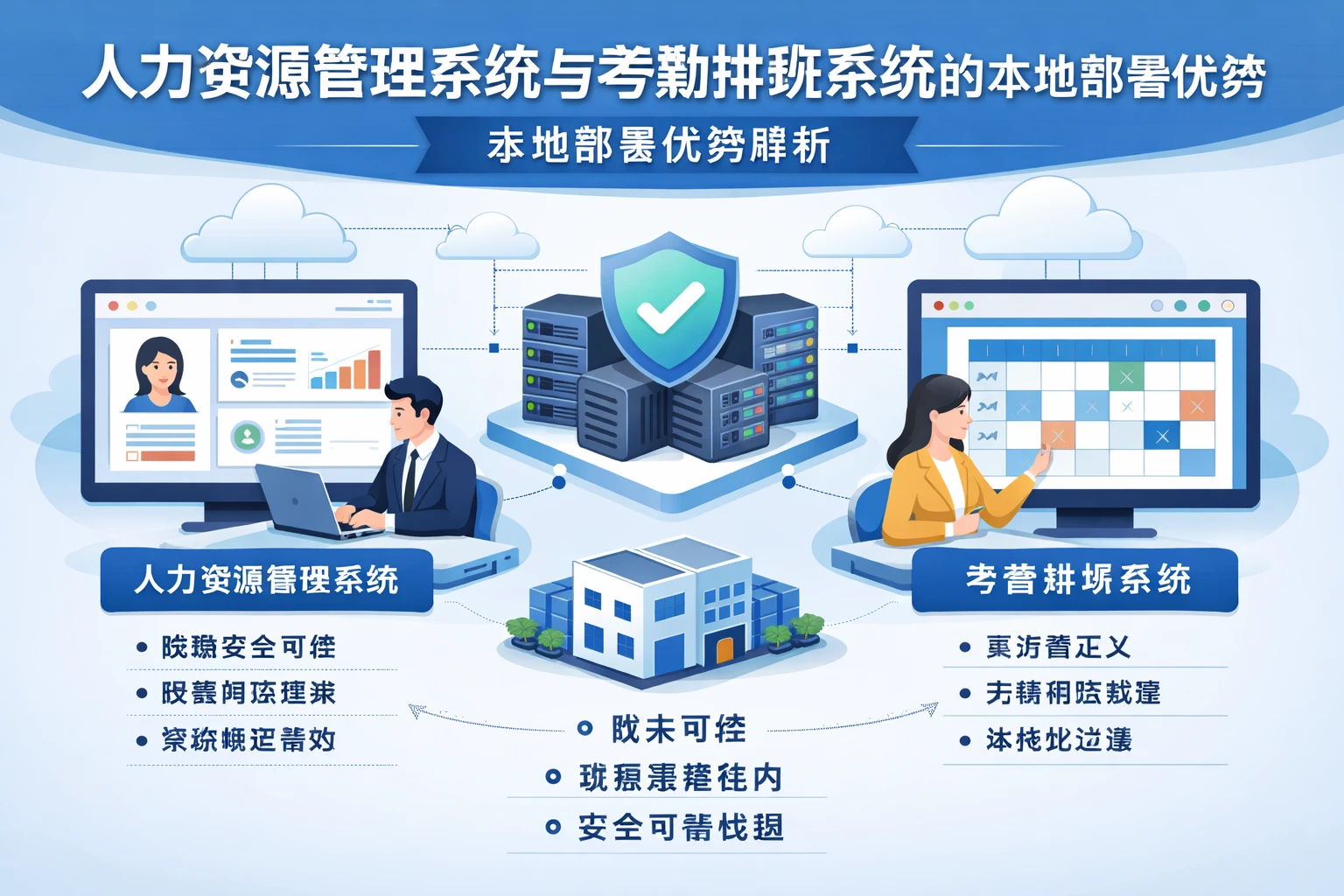 人力资源管理系统与考勤排班系统的本地部署优势解析