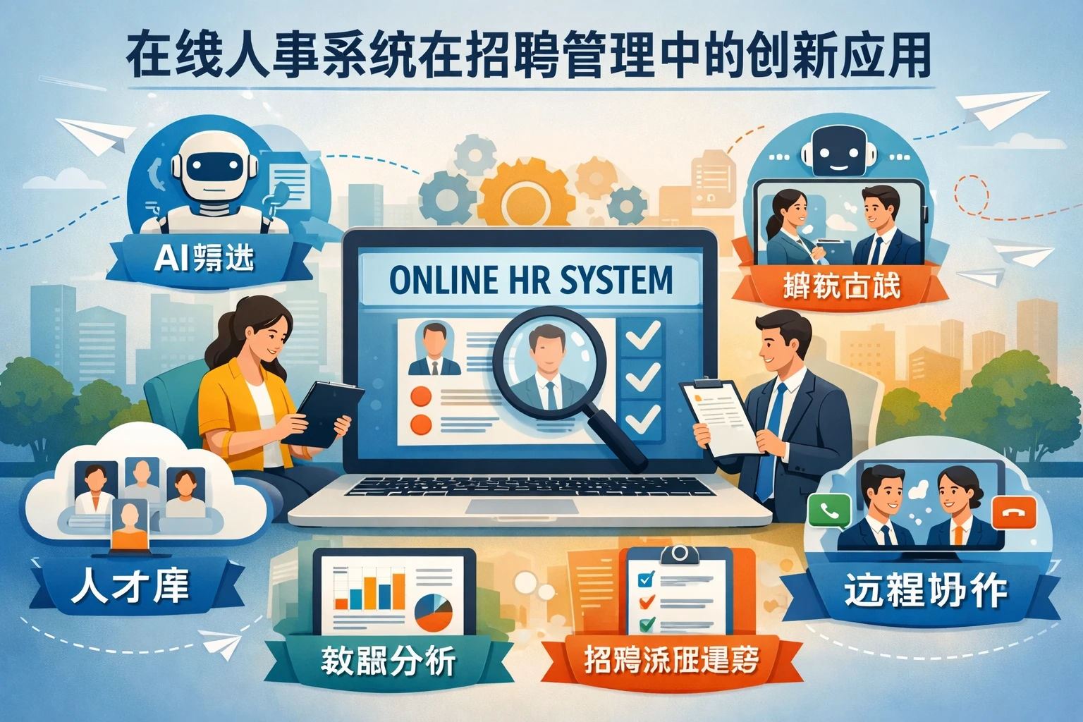 在线人事系统在招聘管理中的创新应用